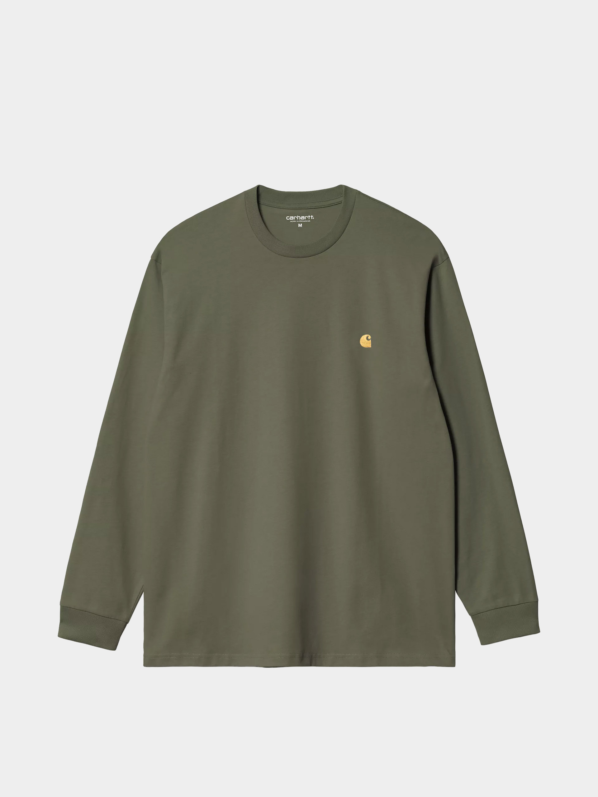 Longsleeve Carhartt WIP Chase (leaf/gold)