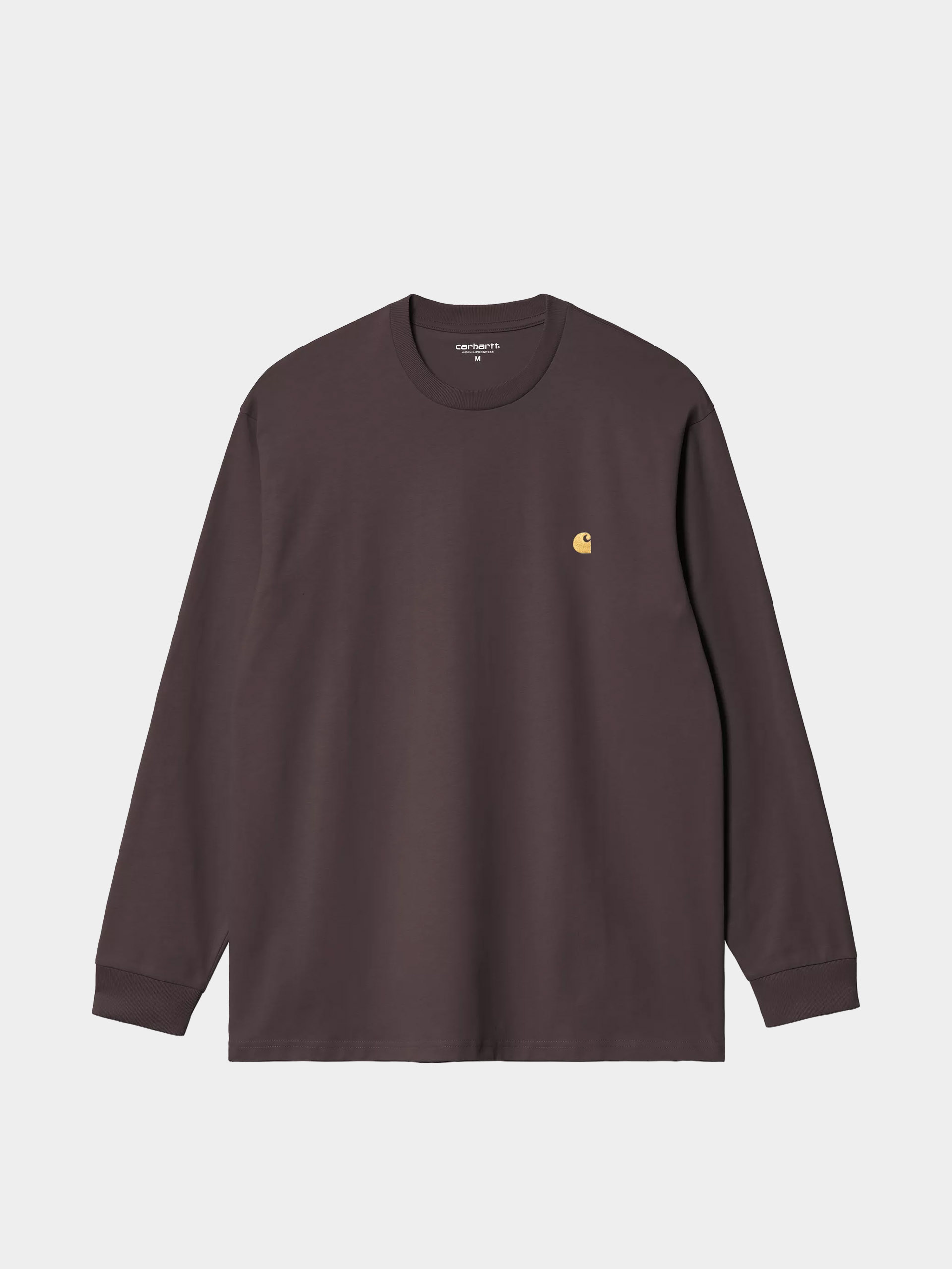 Longsleeve Carhartt WIP Chase (shale/gold)