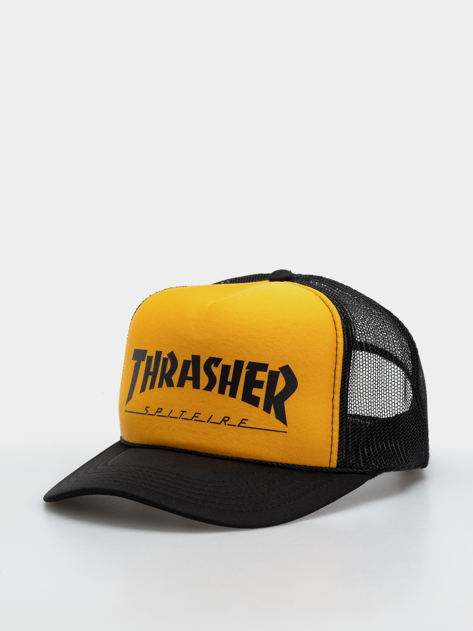 Czapka z daszkiem Thrasher x Spitfire (black/gold/black)