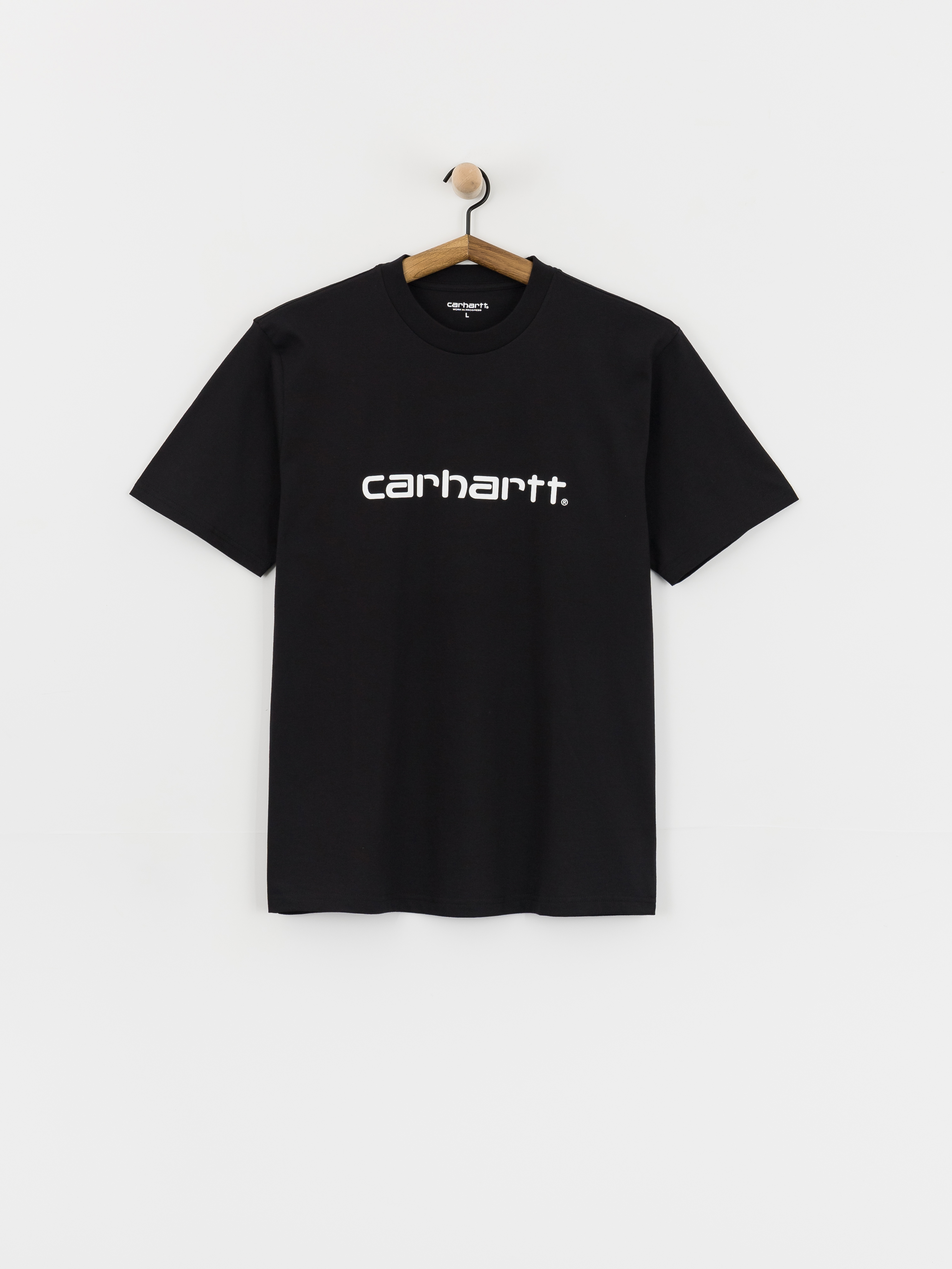 T-shirt Carhartt WIP Script (black/white)