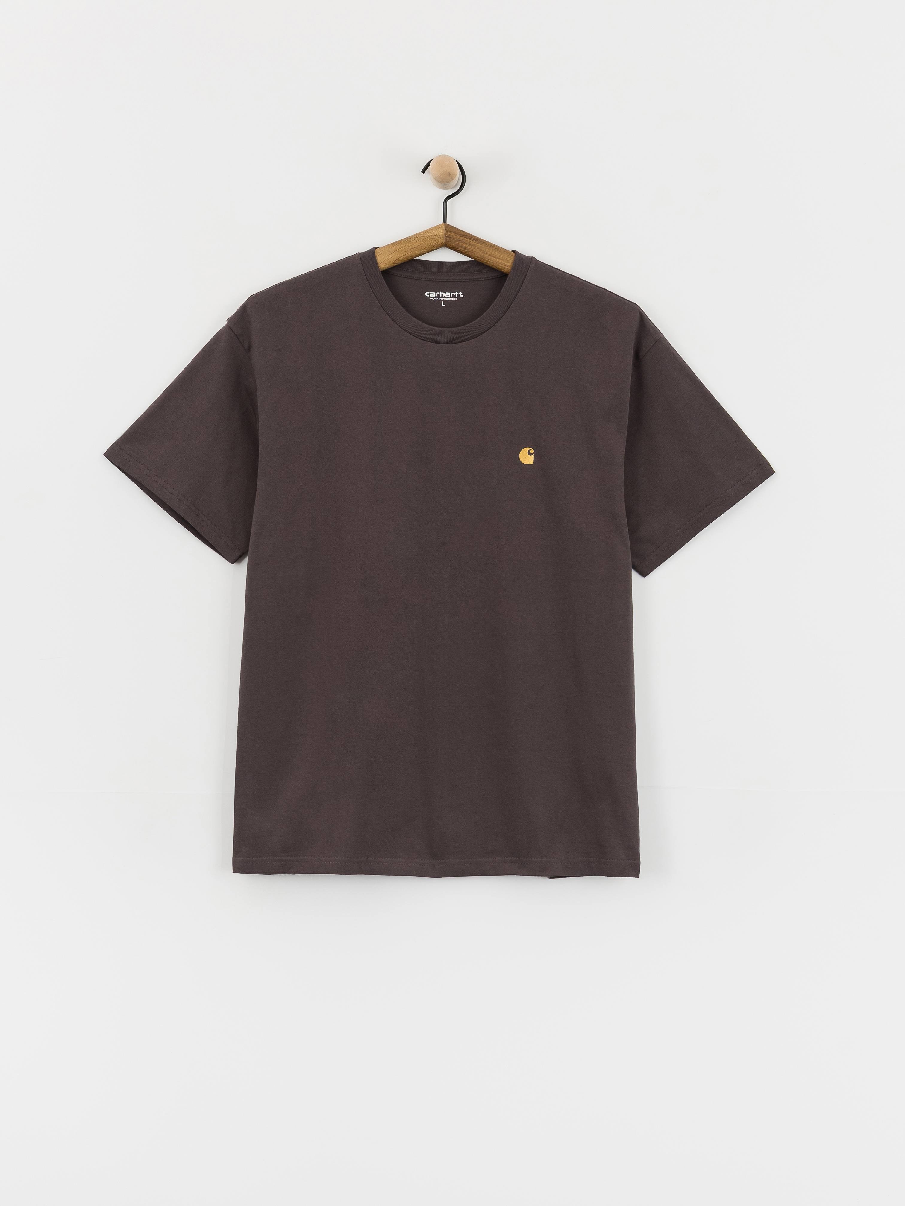 T-shirt Carhartt WIP Chase (shale/gold)