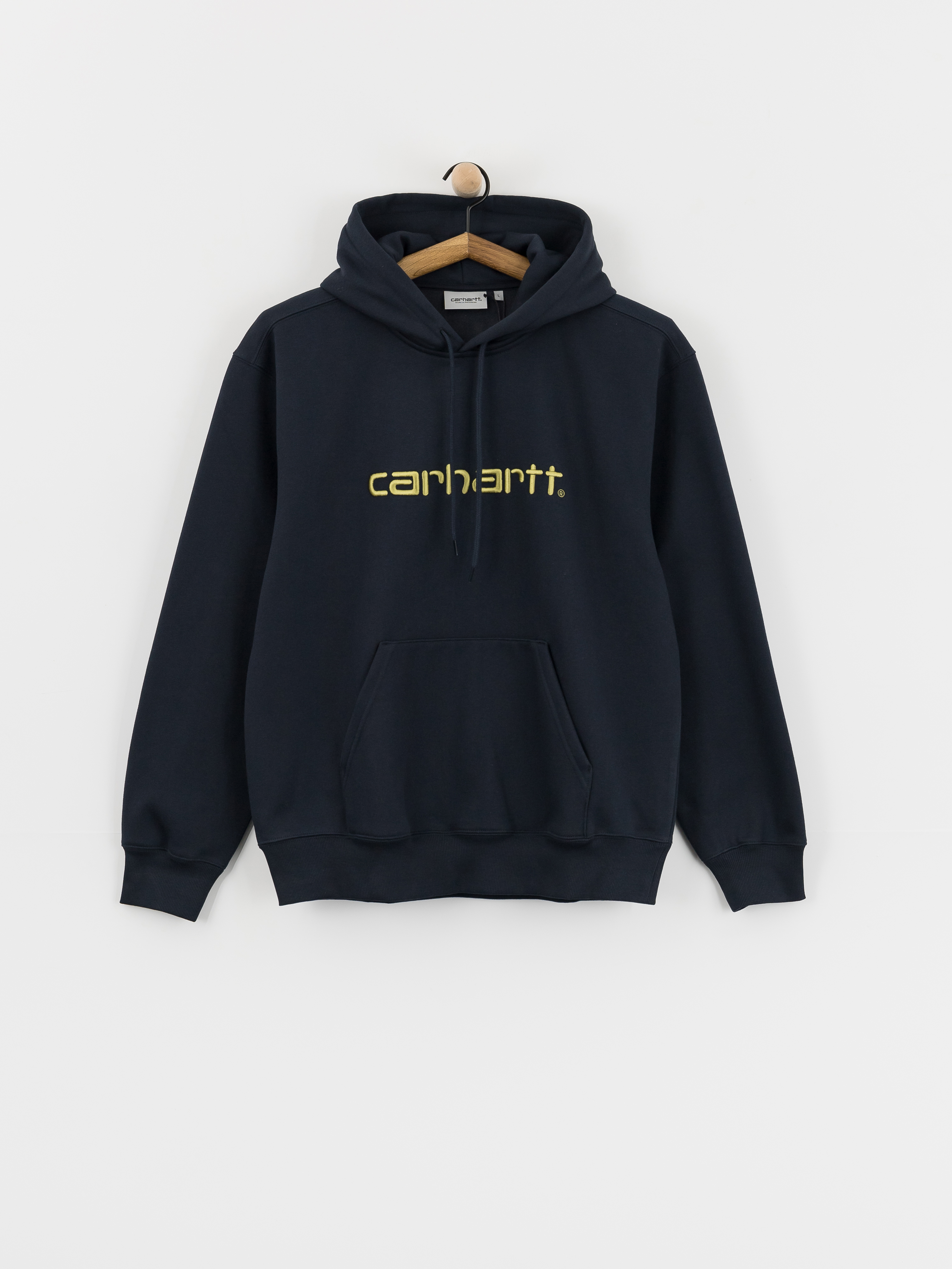 Bluza z kapturem Carhartt WIP Carhartt HD (deep night/gentle green)