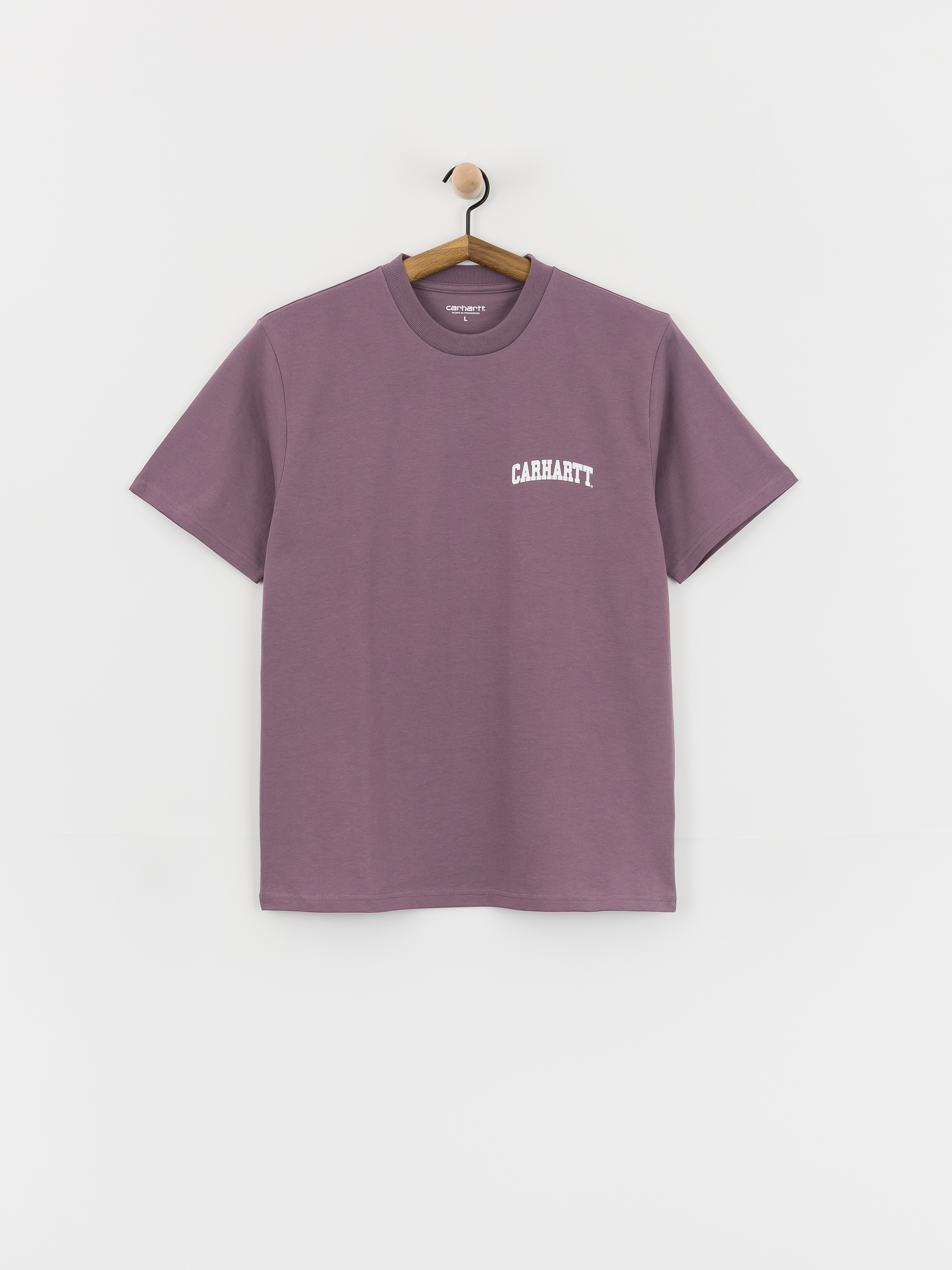 T-shirt Carhartt WIP University Script (phlox/white)