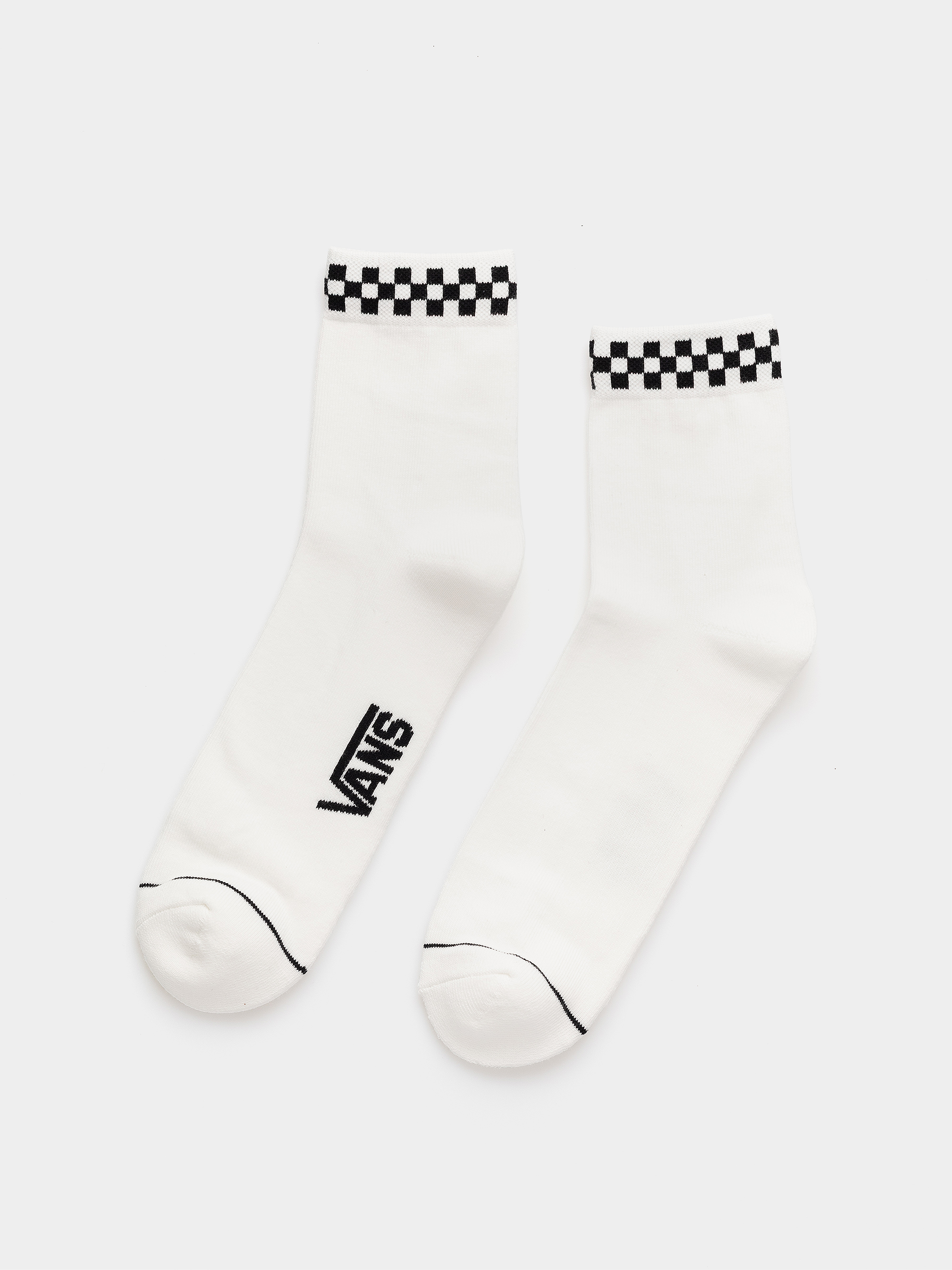 Skarpetki Vans Peek A Check Half Crew (white/black)