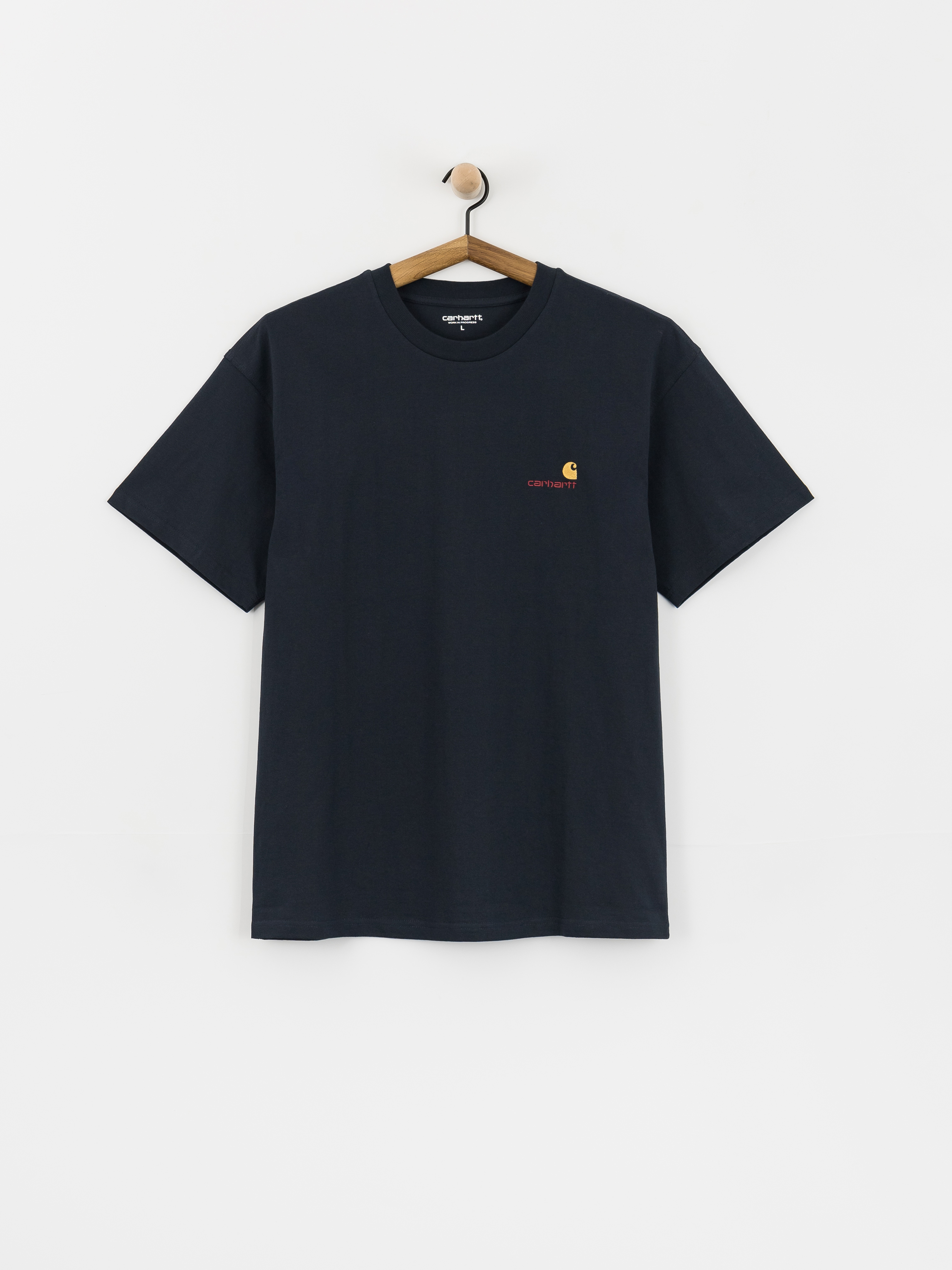 T-shirt Carhartt WIP American Script (deep night)