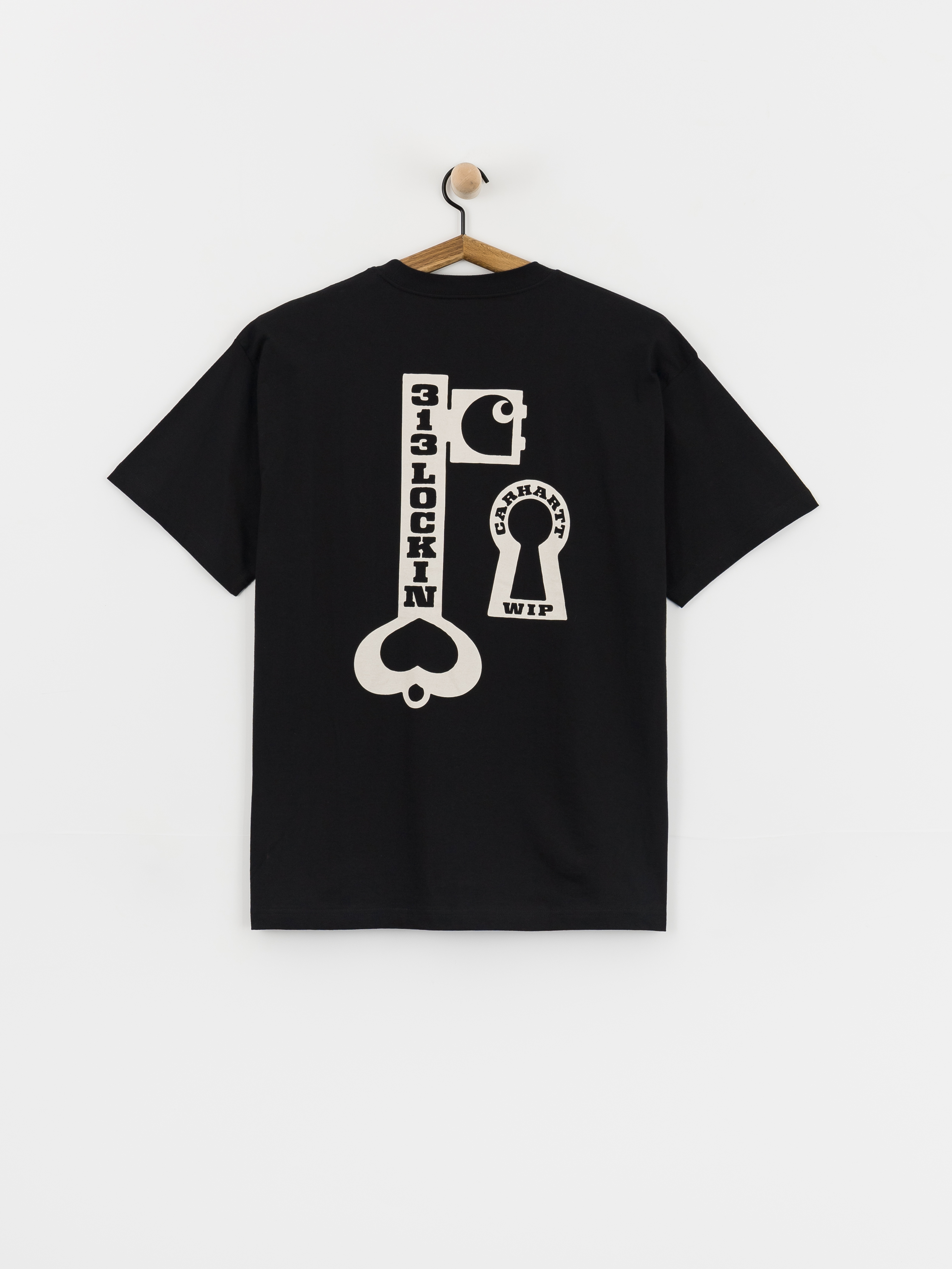 T-shirt Carhartt WIP Locked (black)