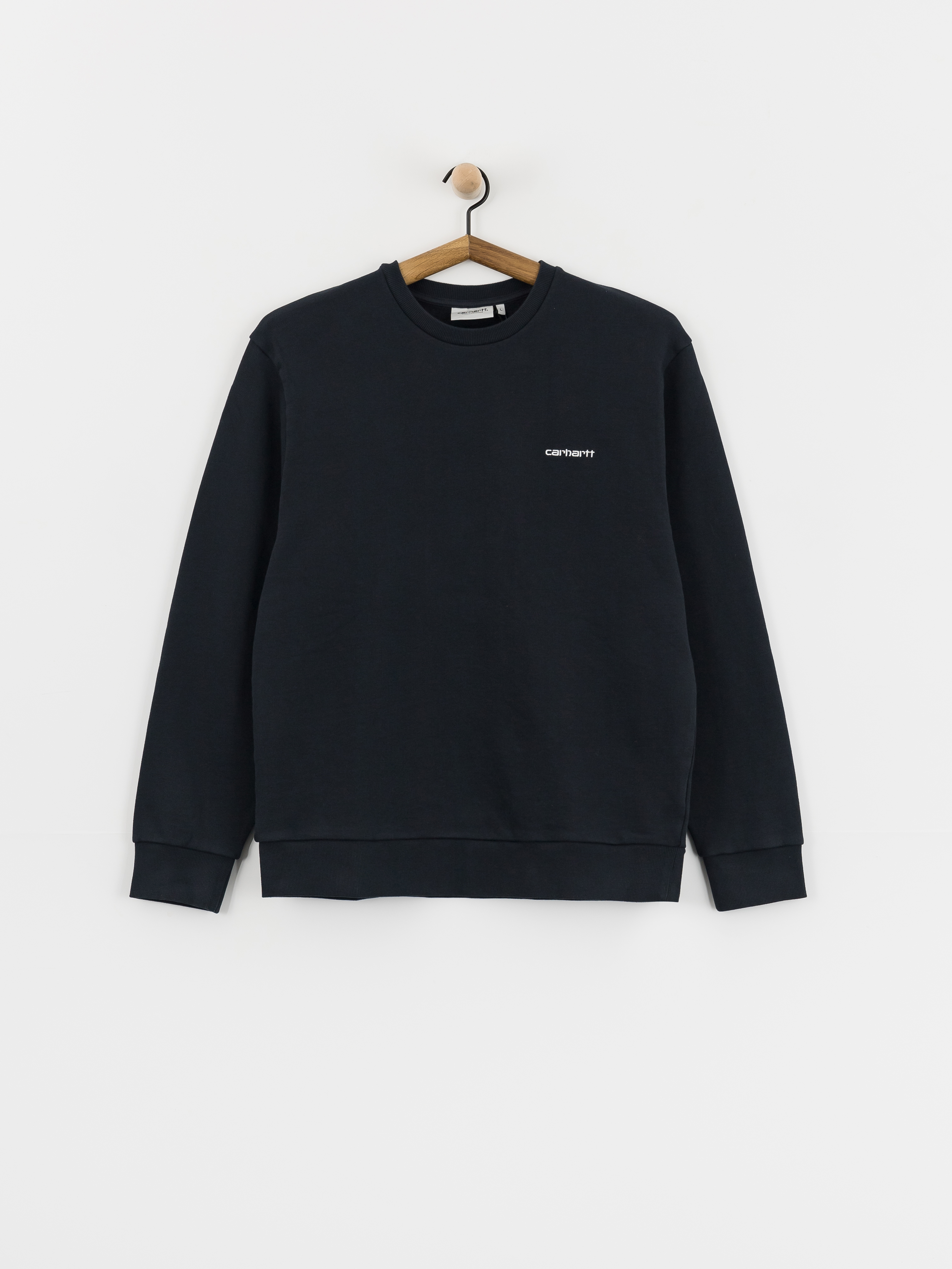 Bluza Carhartt WIP Script Embroidery (deep night/white)