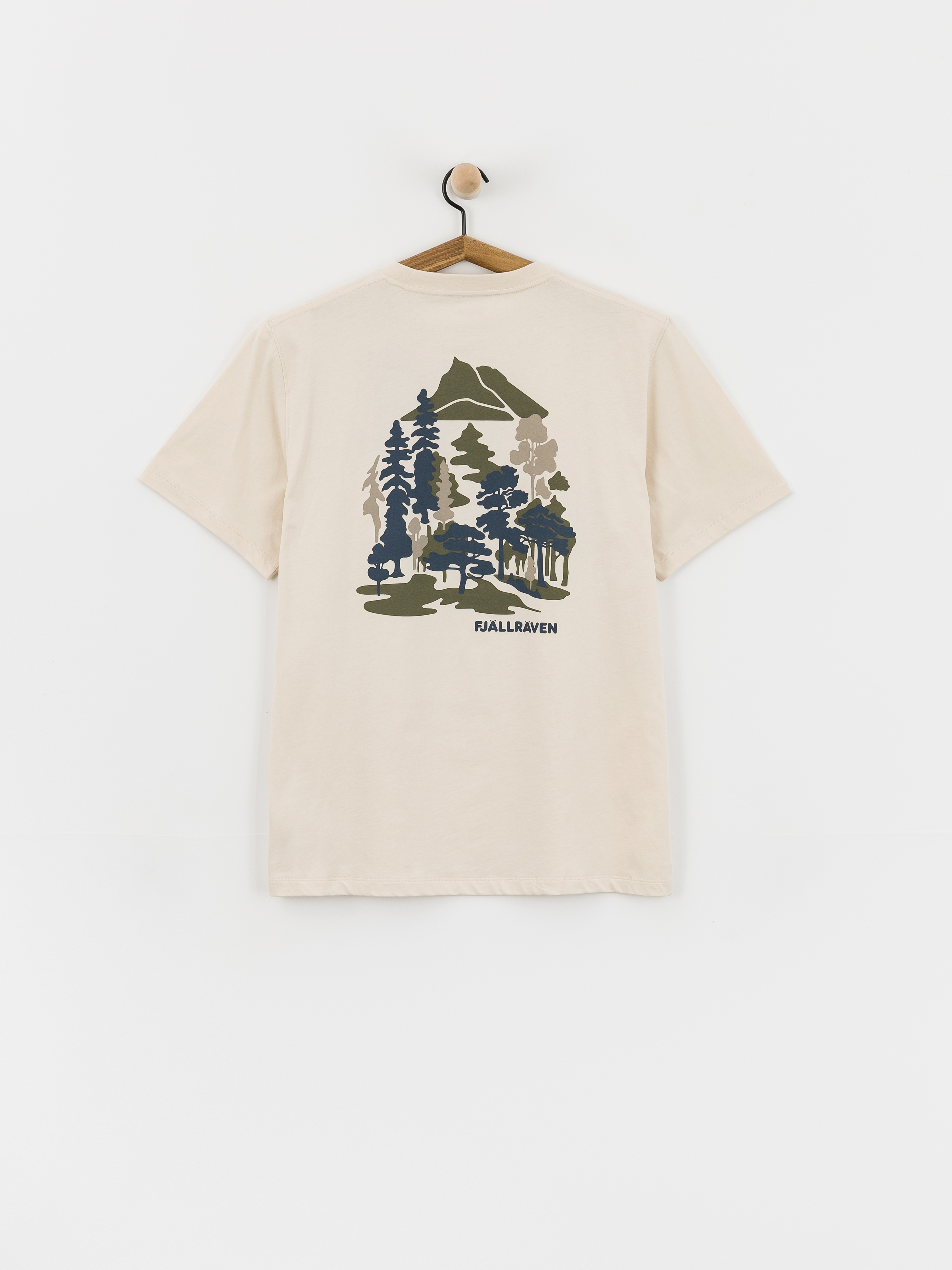T-shirt Fjallraven Swedish Forest (chalk white)