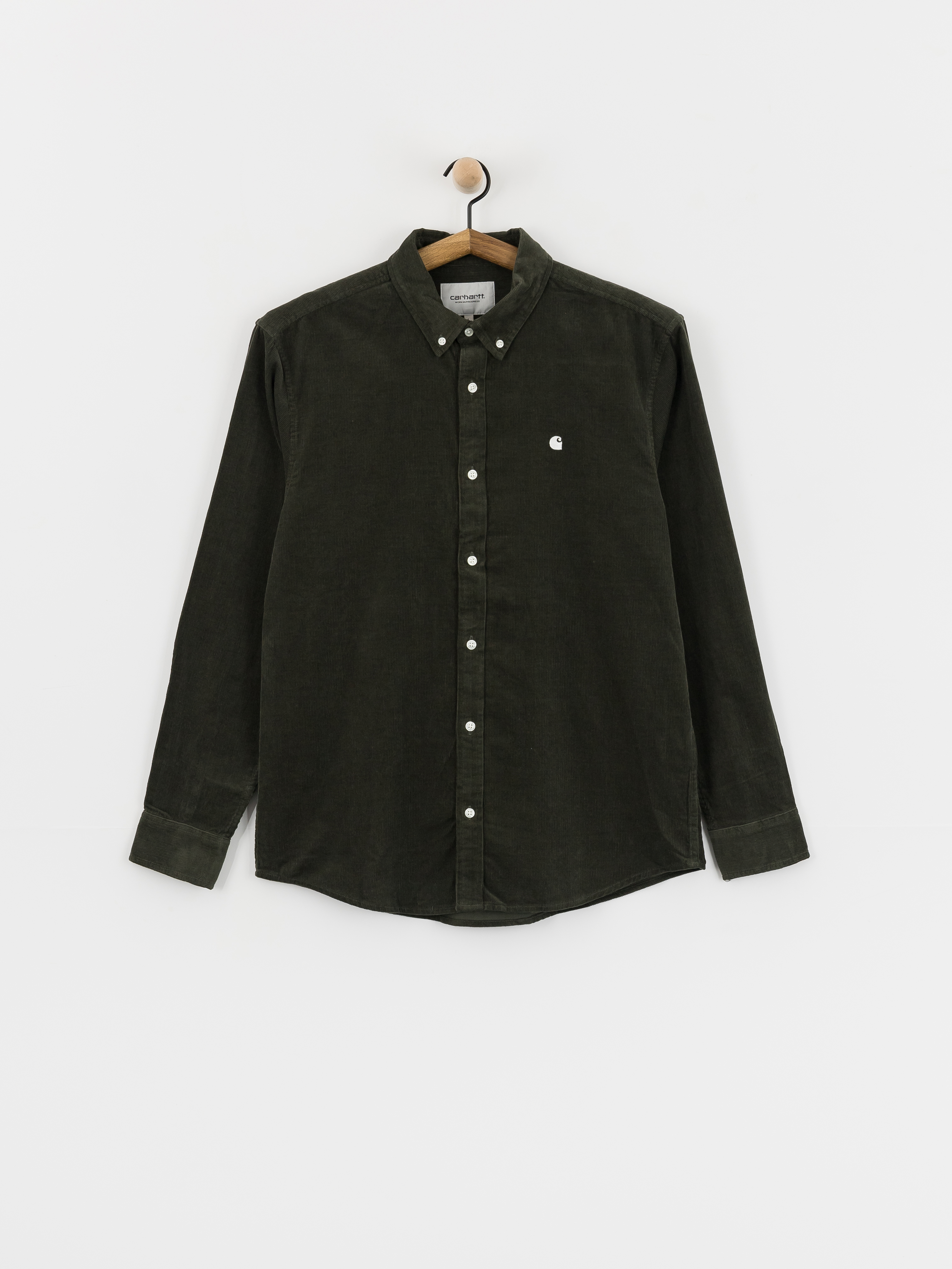 Koszula Carhartt WIP Madison Fine Cord (opuntia/wax)