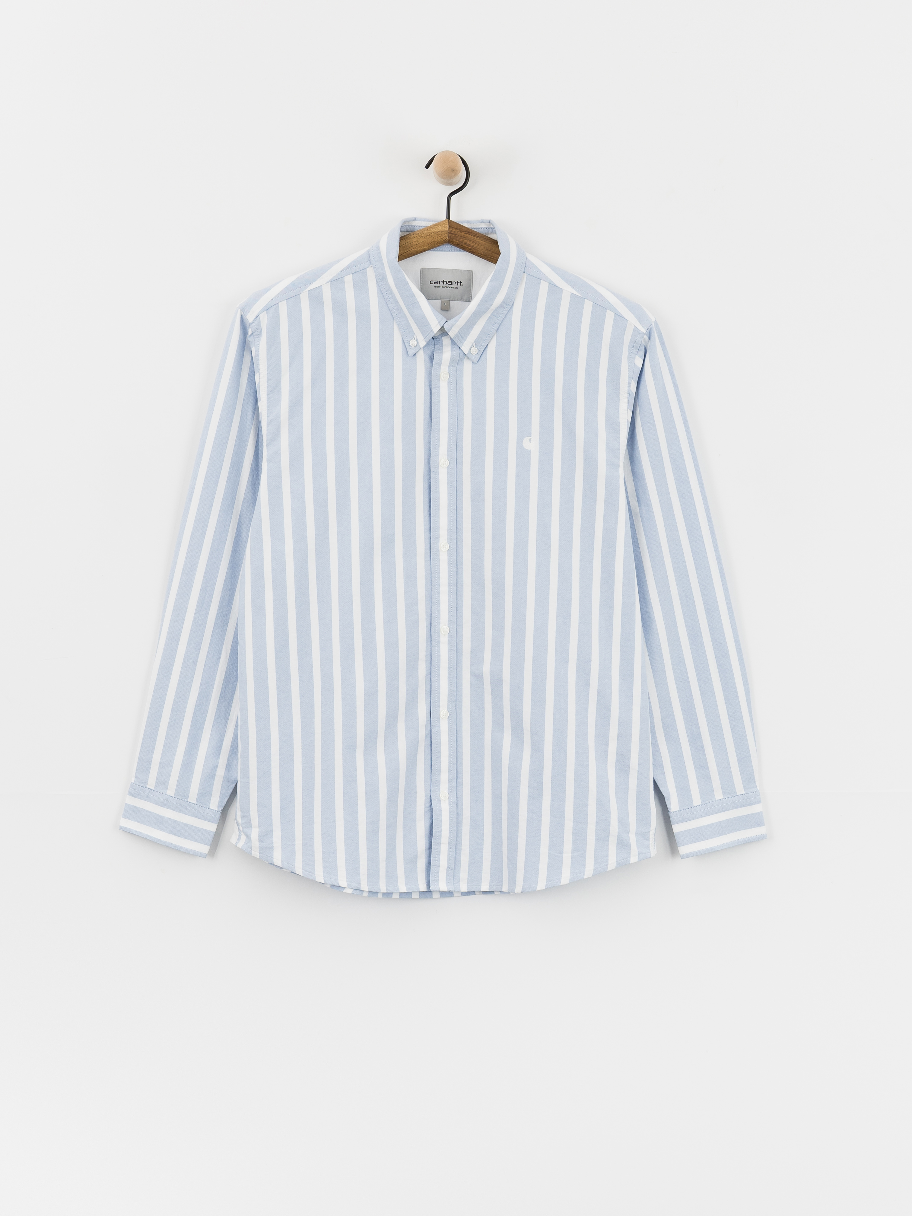 Koszula Carhartt WIP Deven (deven stripe/bleach/white)