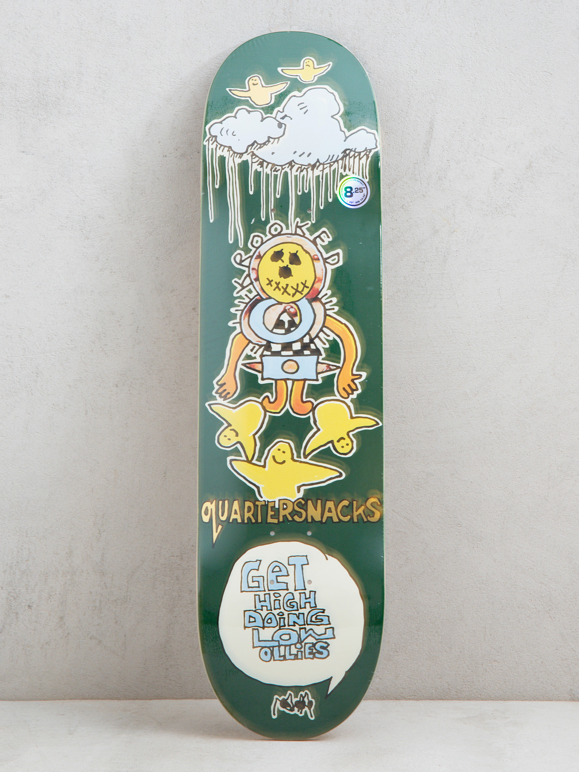 Deck Krooked X Quarter Snacks Get High