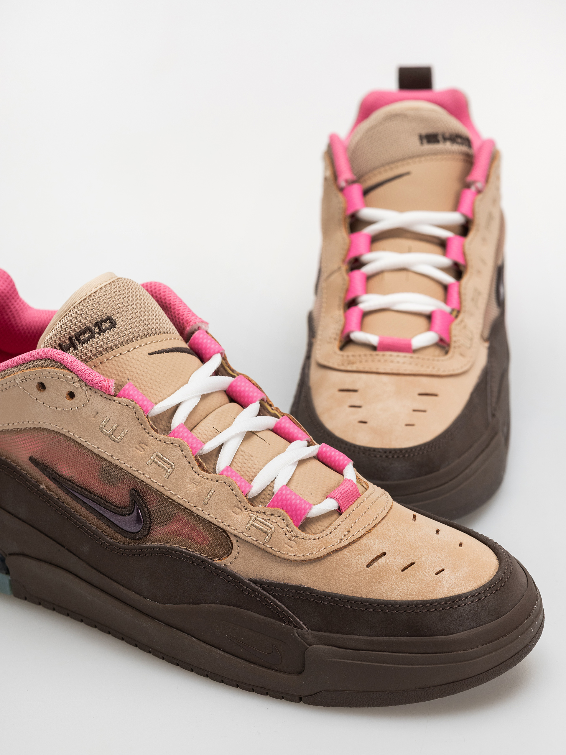 Buty Nike SB Air Max Ishod (hemp/baroque brown pinksicle)