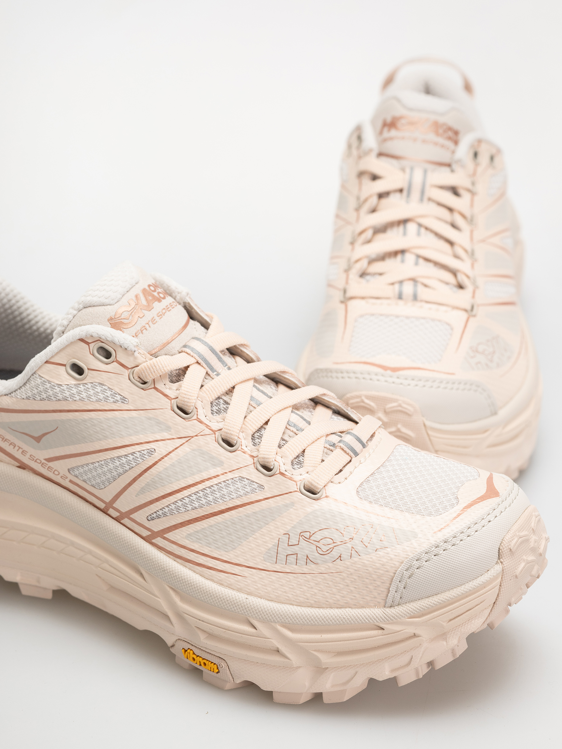 Buty Hoka Mafate Speed 2 (beech wood/stucco)