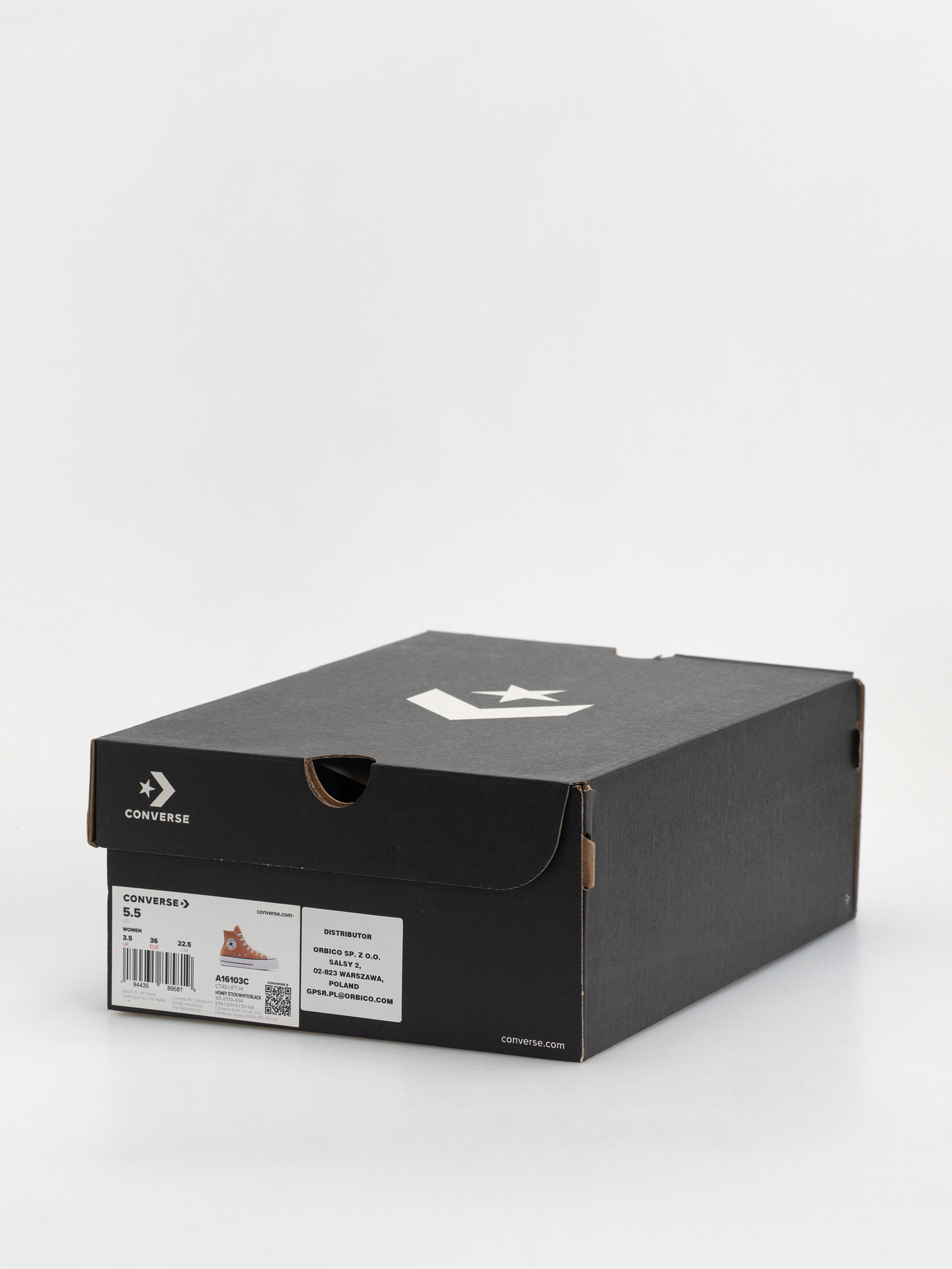 Trampki Converse Chuck Taylor All Star Lift Hi Wmn (honey stick/white/black)