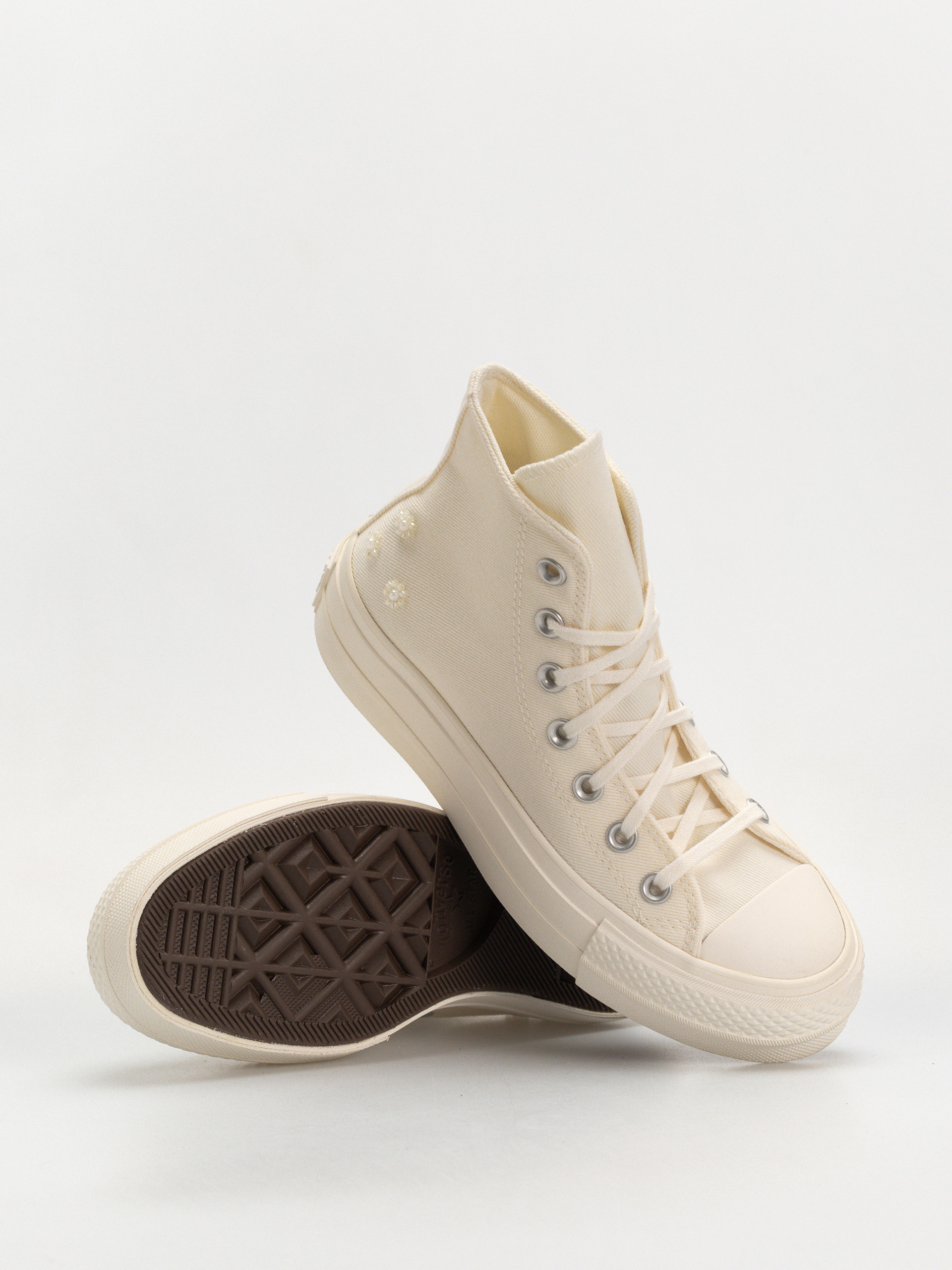 Trampki Converse Chuck Taylor All Star Lift Hi Wmn (egret/egret/black)