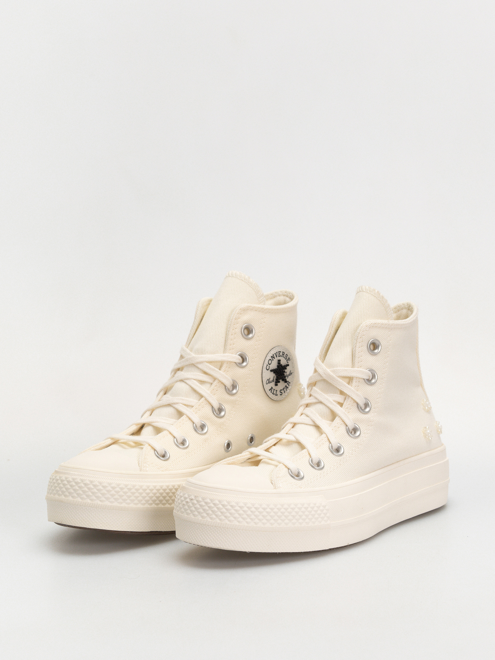 Trampki Converse Chuck Taylor All Star Lift Hi Wmn (egret/egret/black)