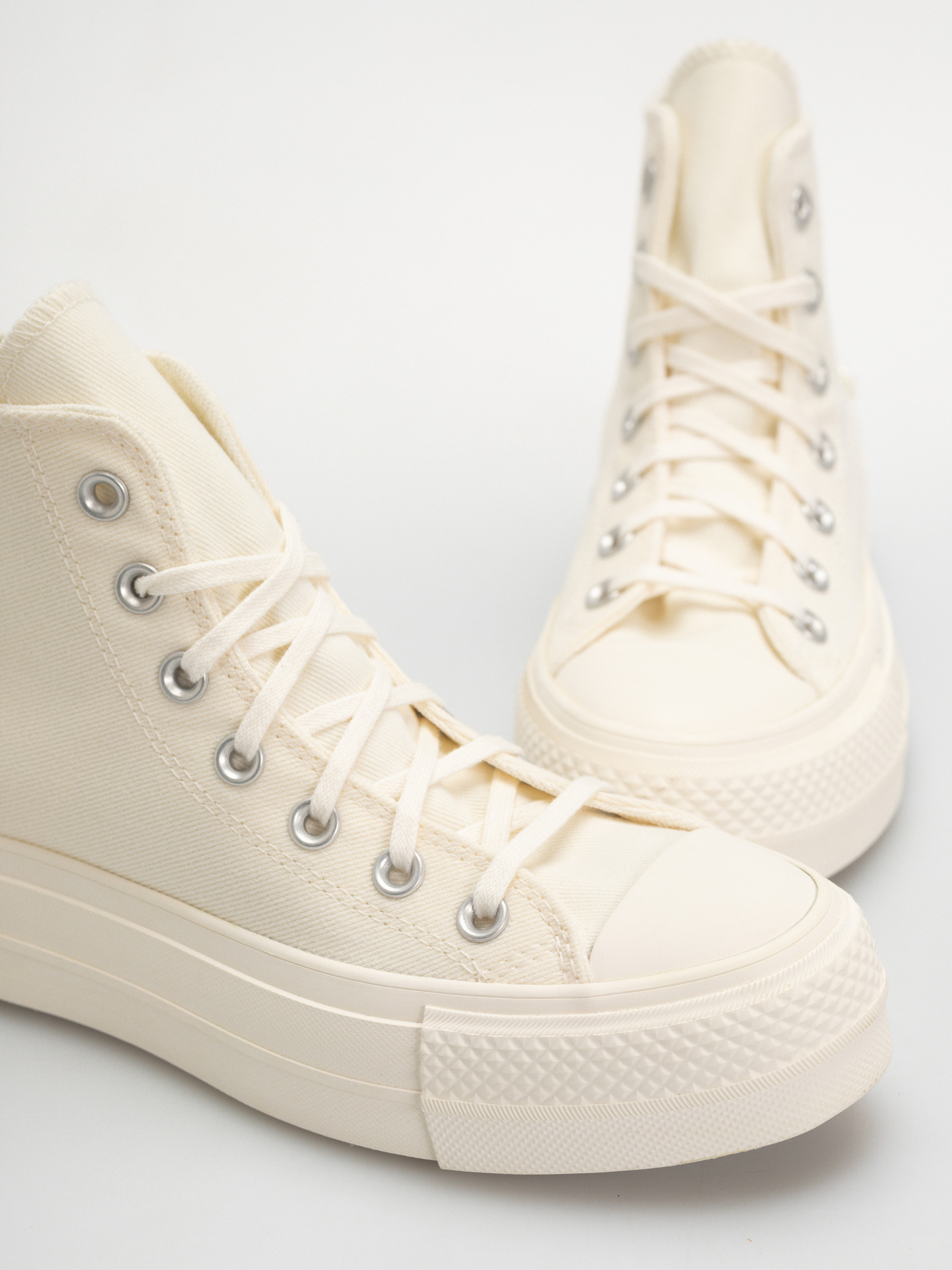 Trampki Converse Chuck Taylor All Star Lift Hi Wmn (egret/egret/black)