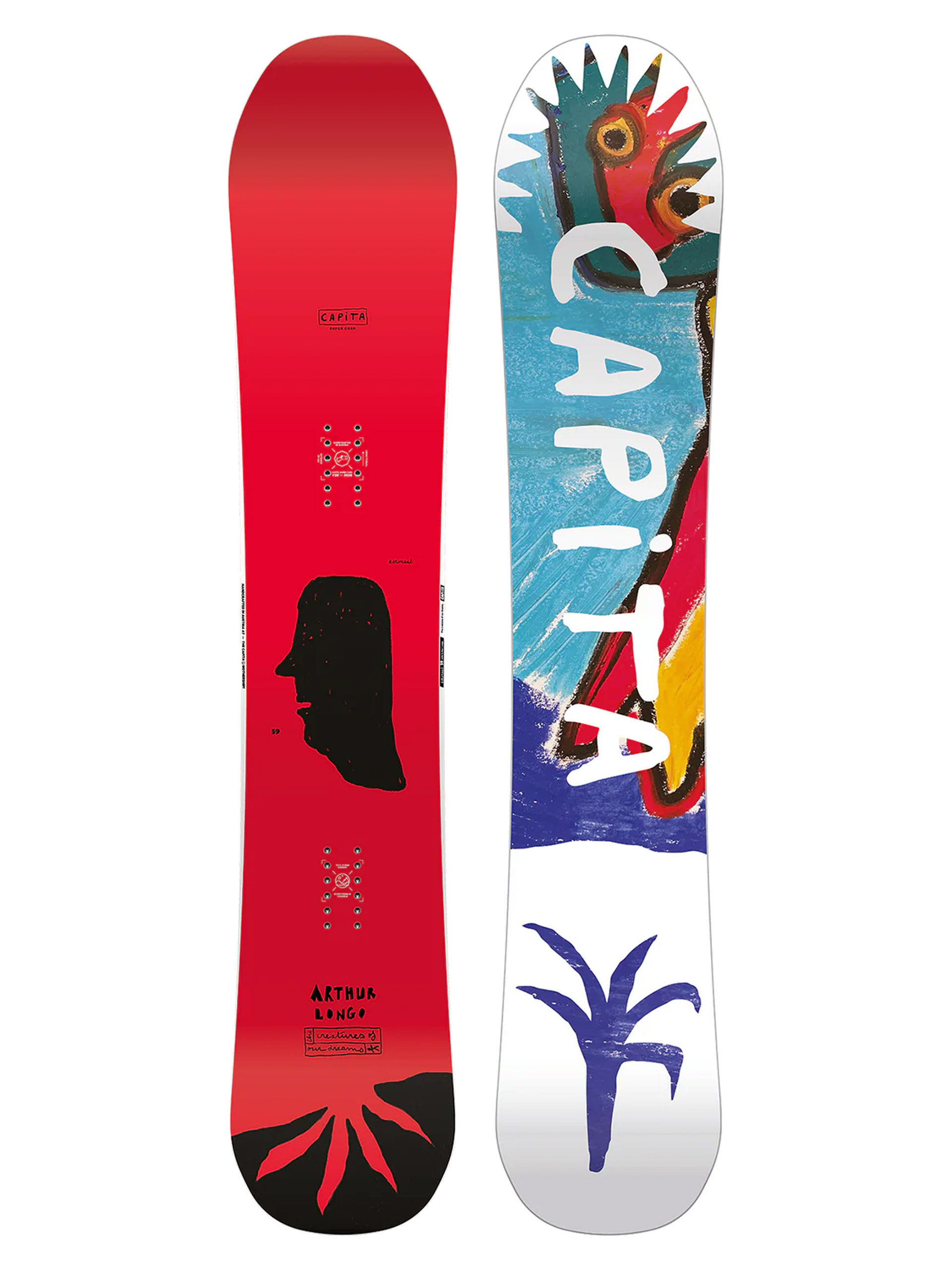 Deska snowboardowa Capita Aeronaut (yellow)