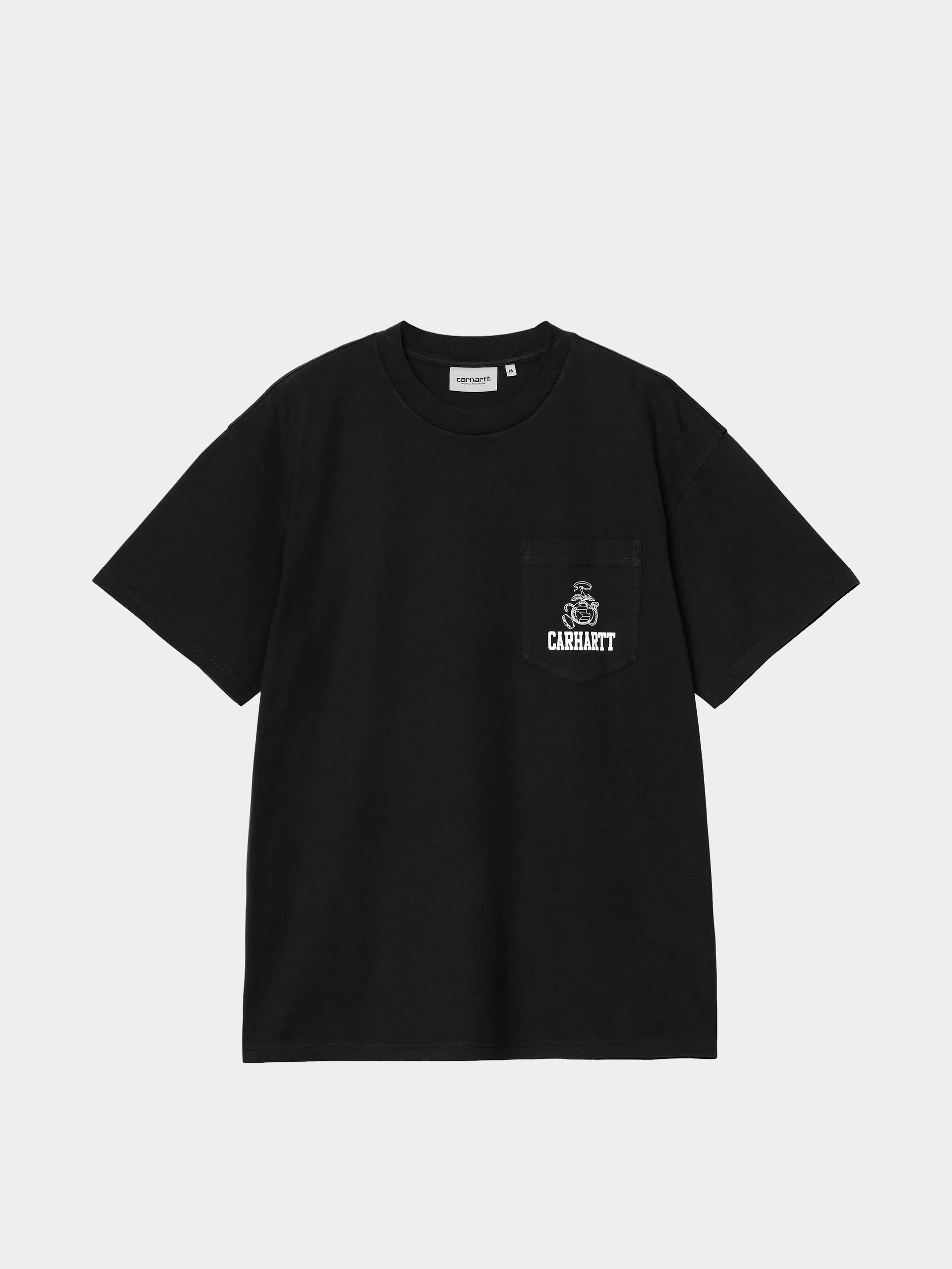 T-shirt Carhartt WIP Pond Corps Pocket (black)