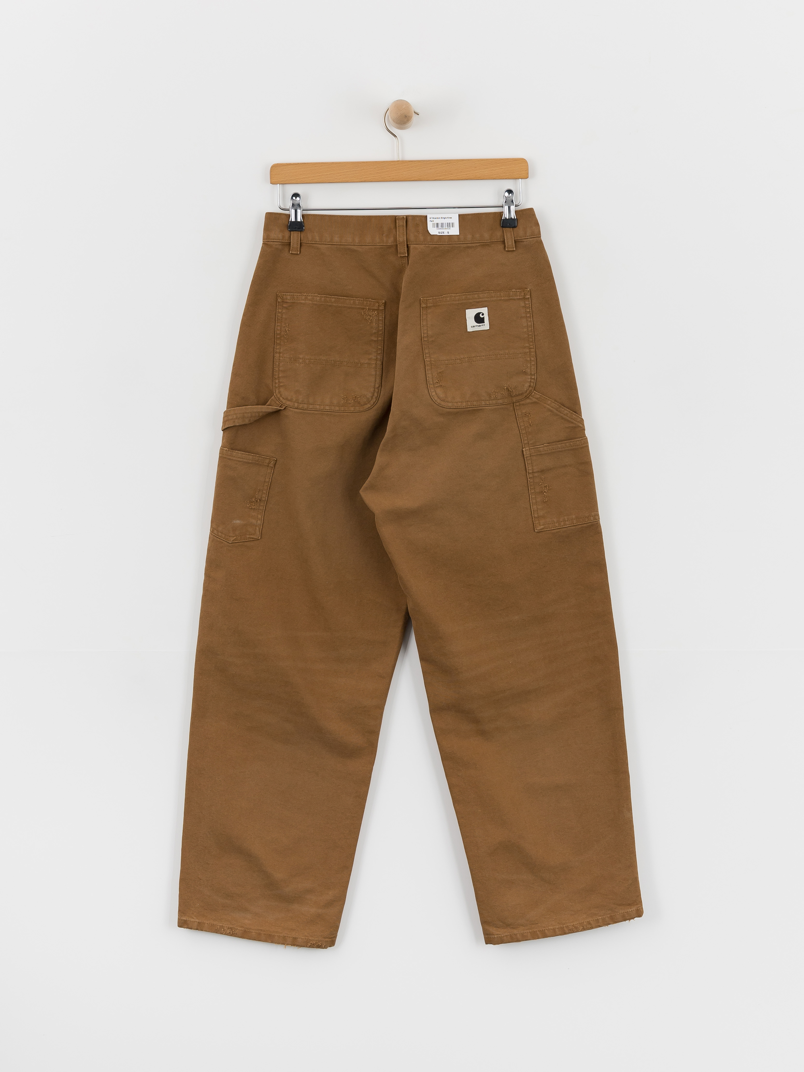 Spodnie Carhartt WIP Brandon Single Knee Wmn (hamilton brown)