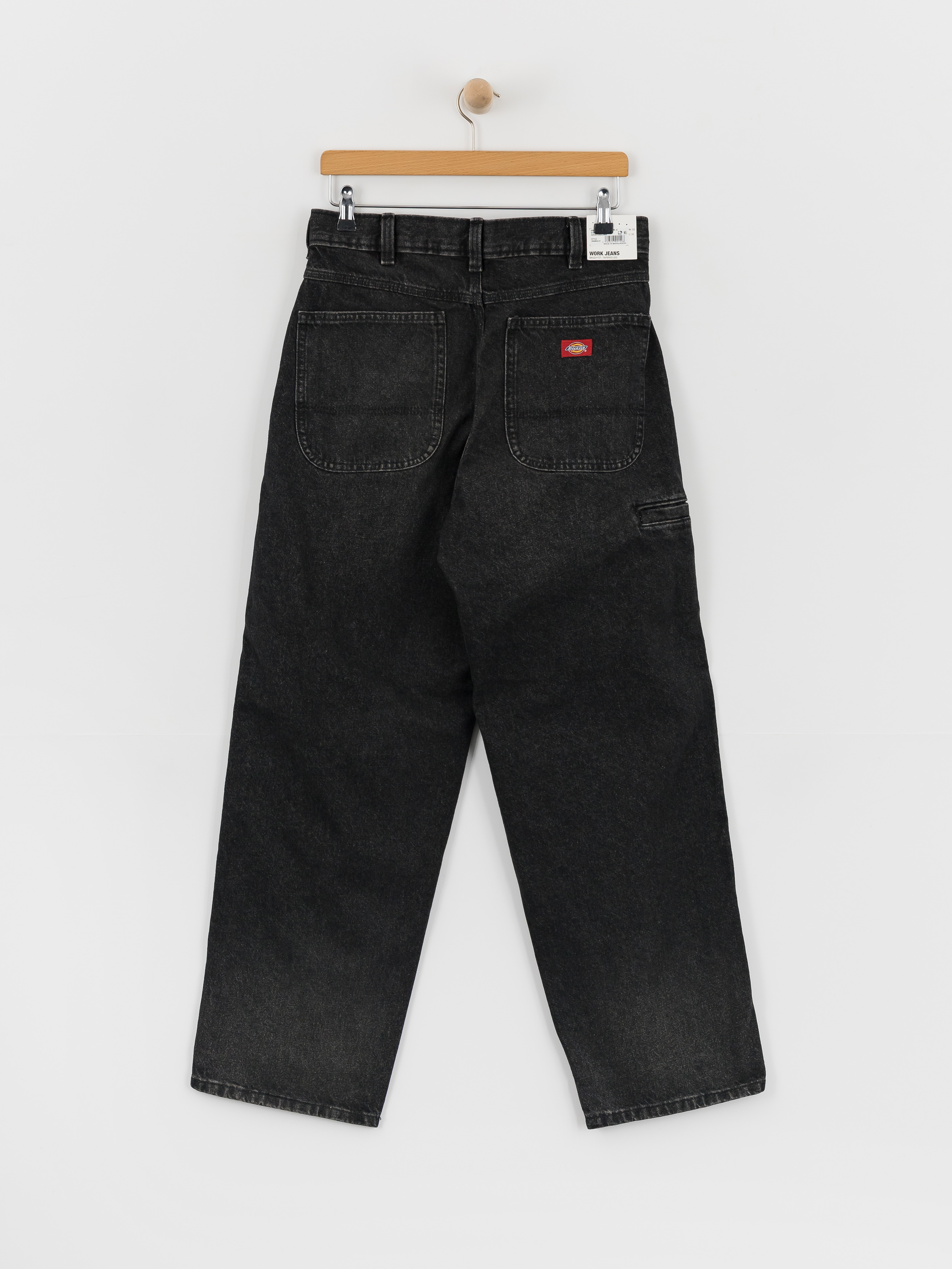 Spodnie Dickies 958 Baggy Tapered Work (black wash faded)