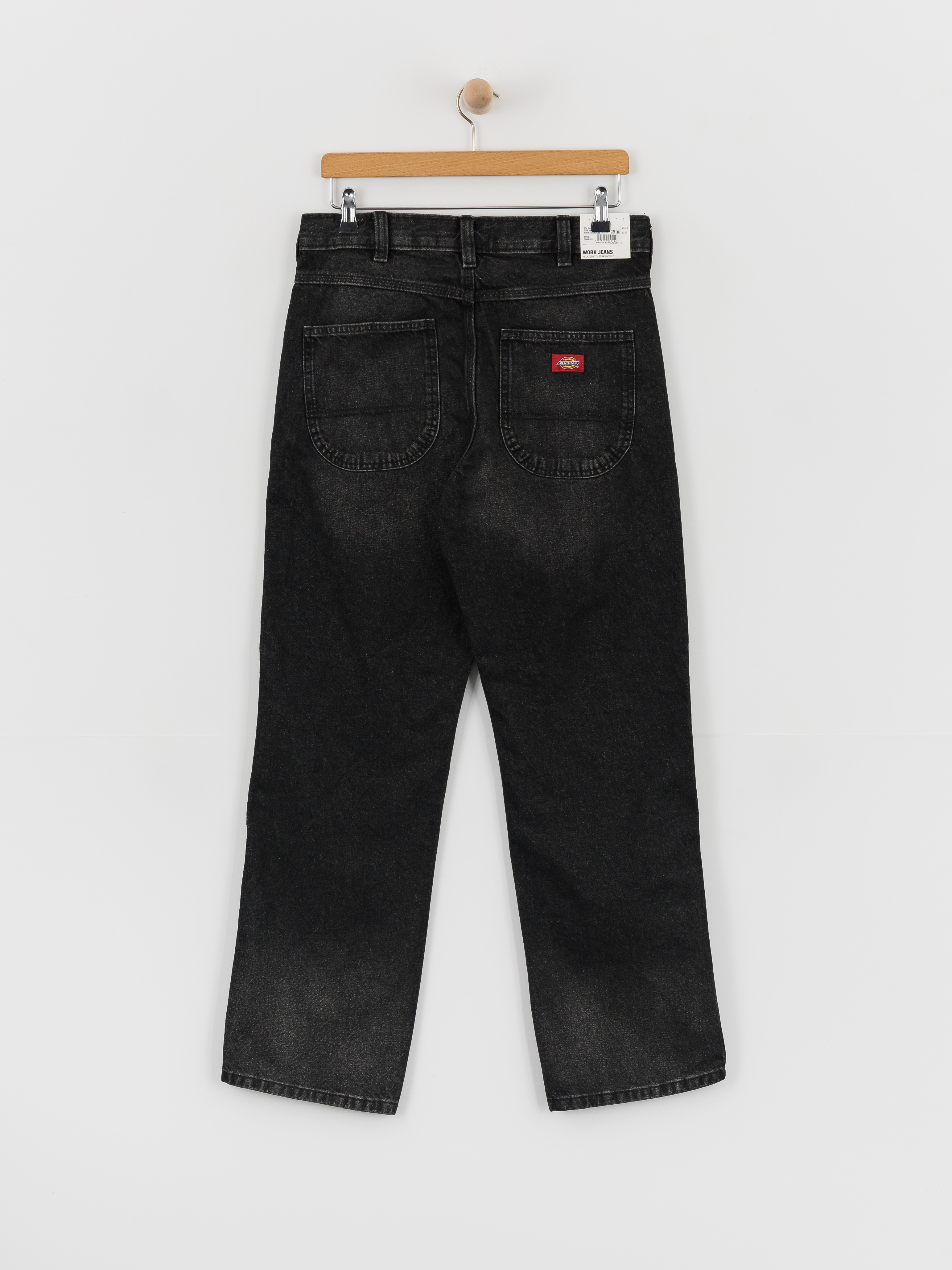 Spodnie Dickies 954 Relaxed Straight Work (black wash faded)