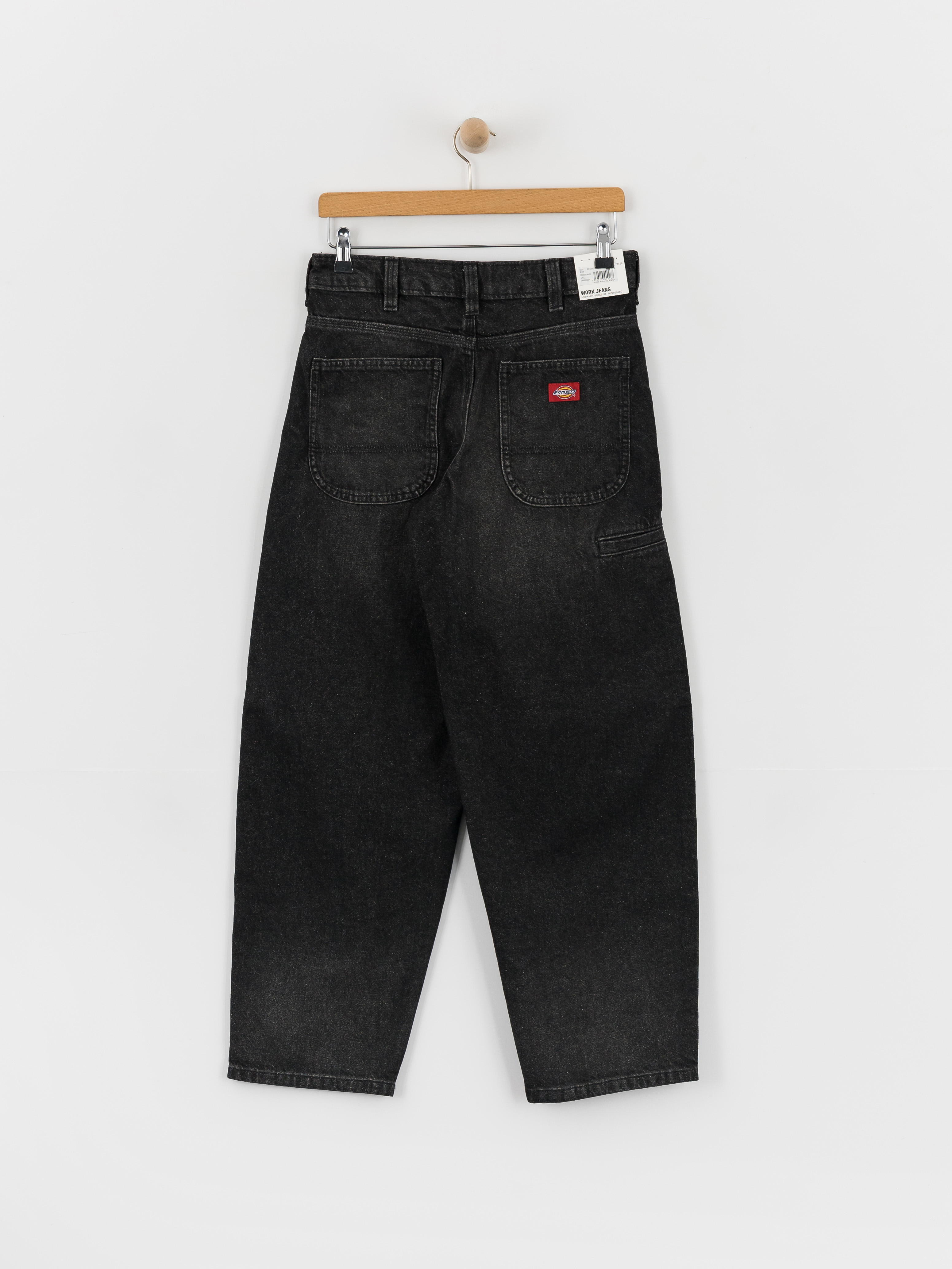Spodnie Dickies 957 Loose Tapered Work Wmn (black wash faded)