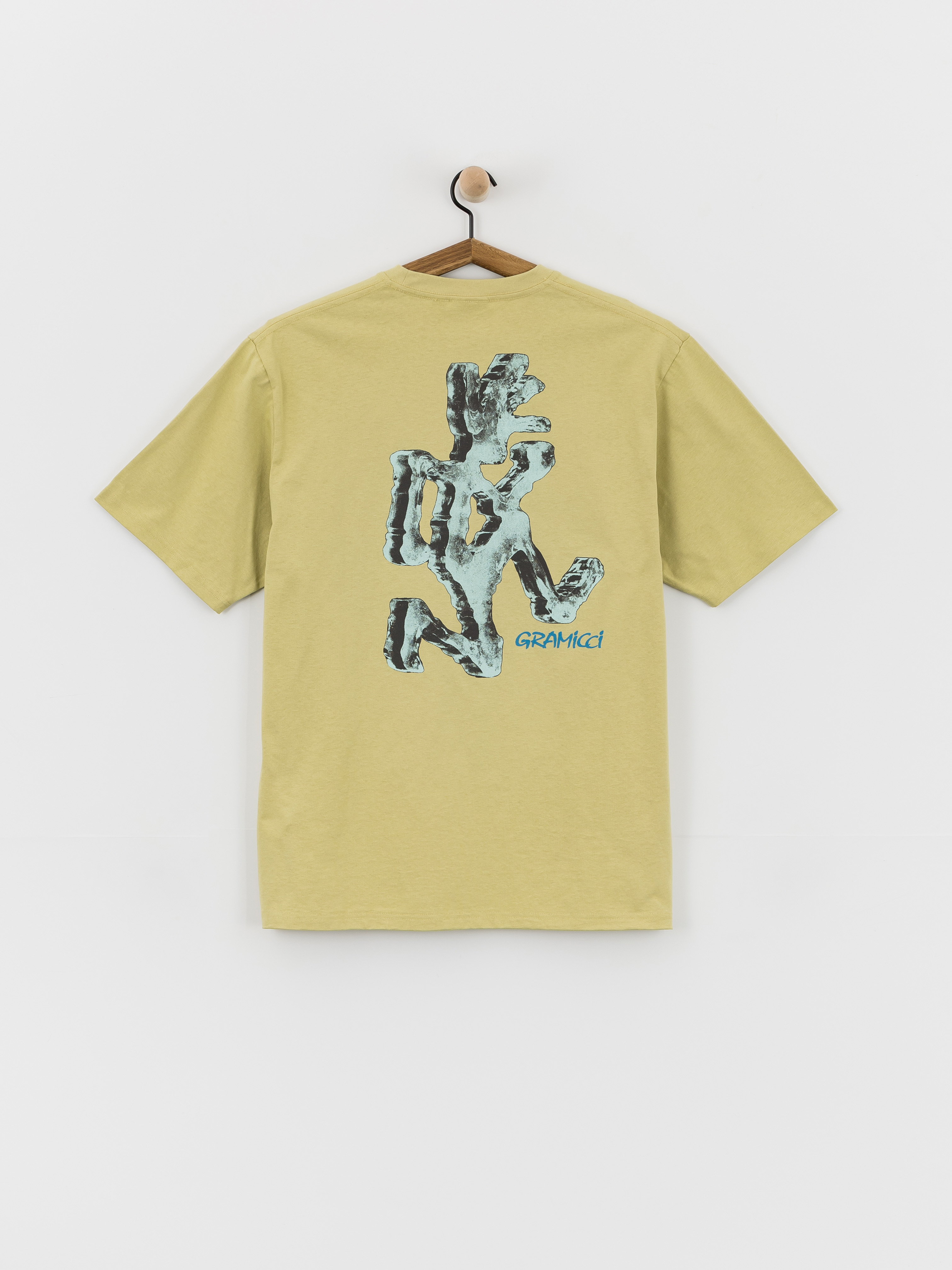 T-shirt Gramicci Ice Sculpture (lime)