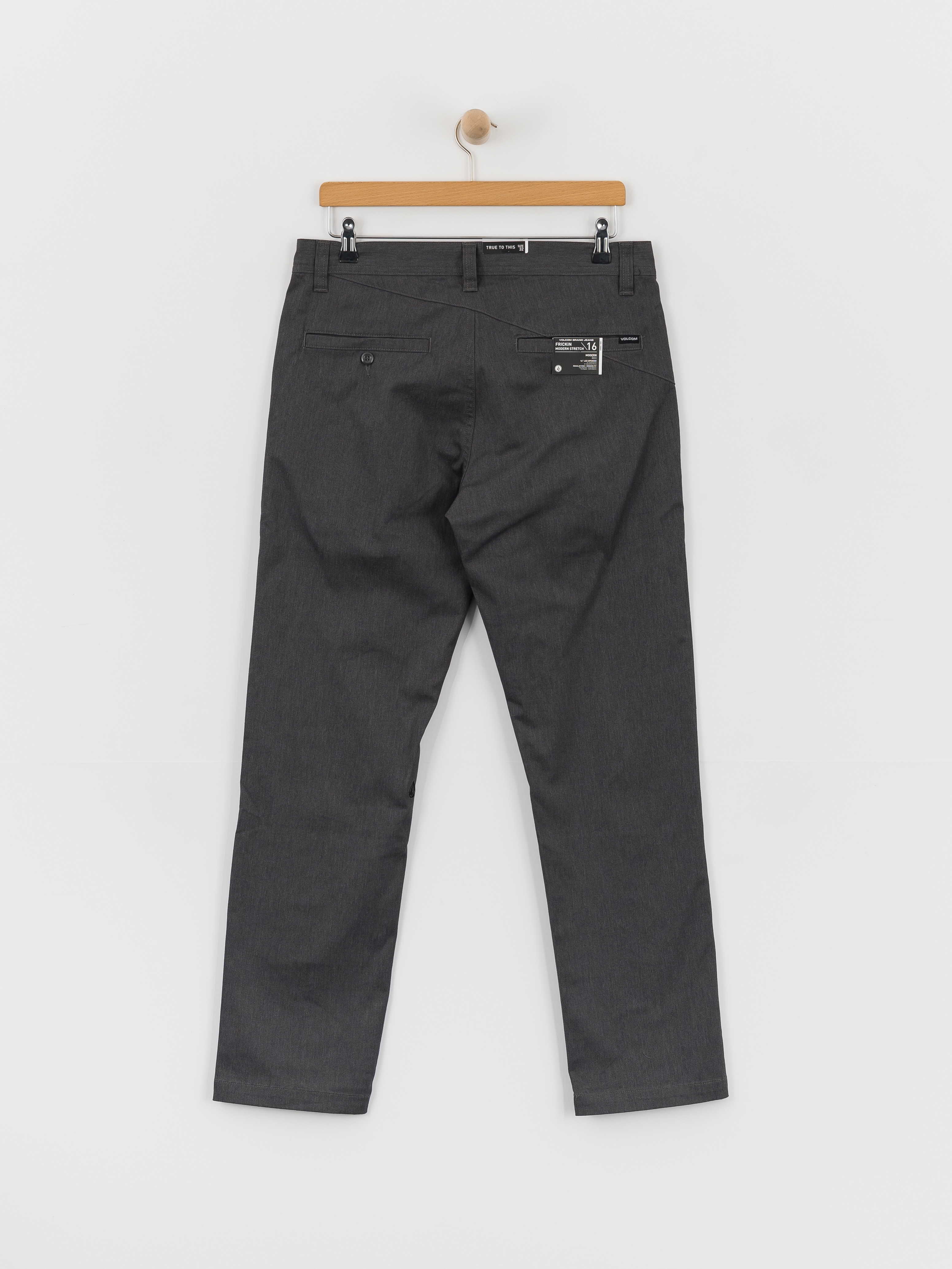 Spodnie Volcom Frickin Modern Stret (charcoal heather)