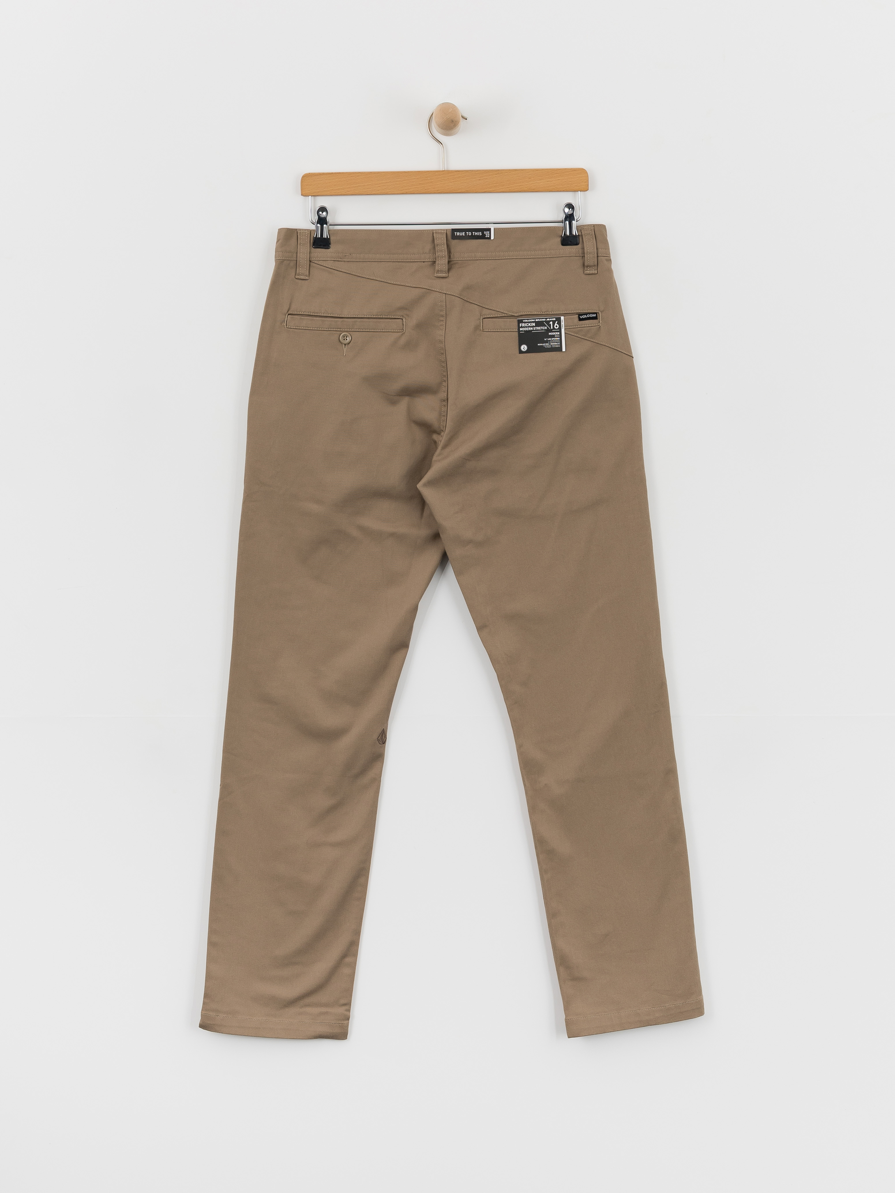 Spodnie Volcom Frickin Modern Stret (khaki)