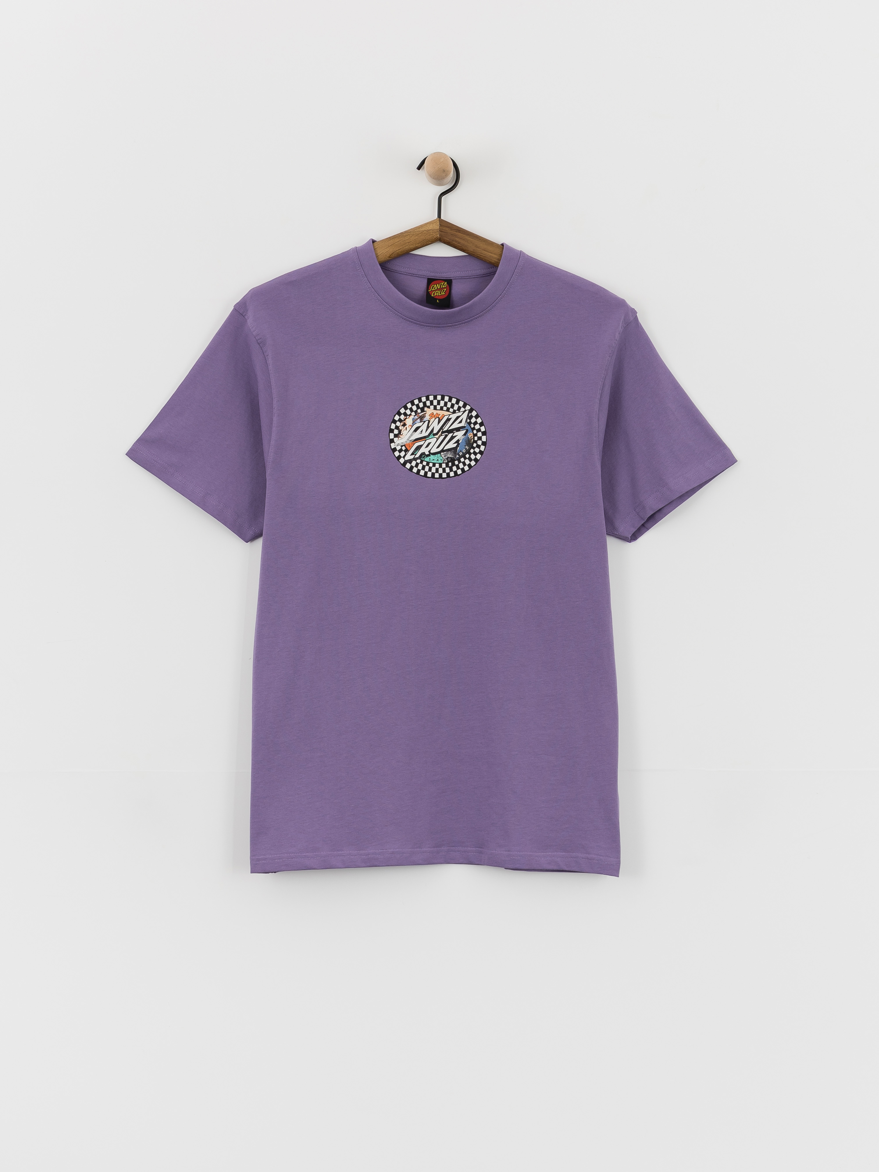 T-shirt Santa Cruz Collage Oval Dot (purple haze)