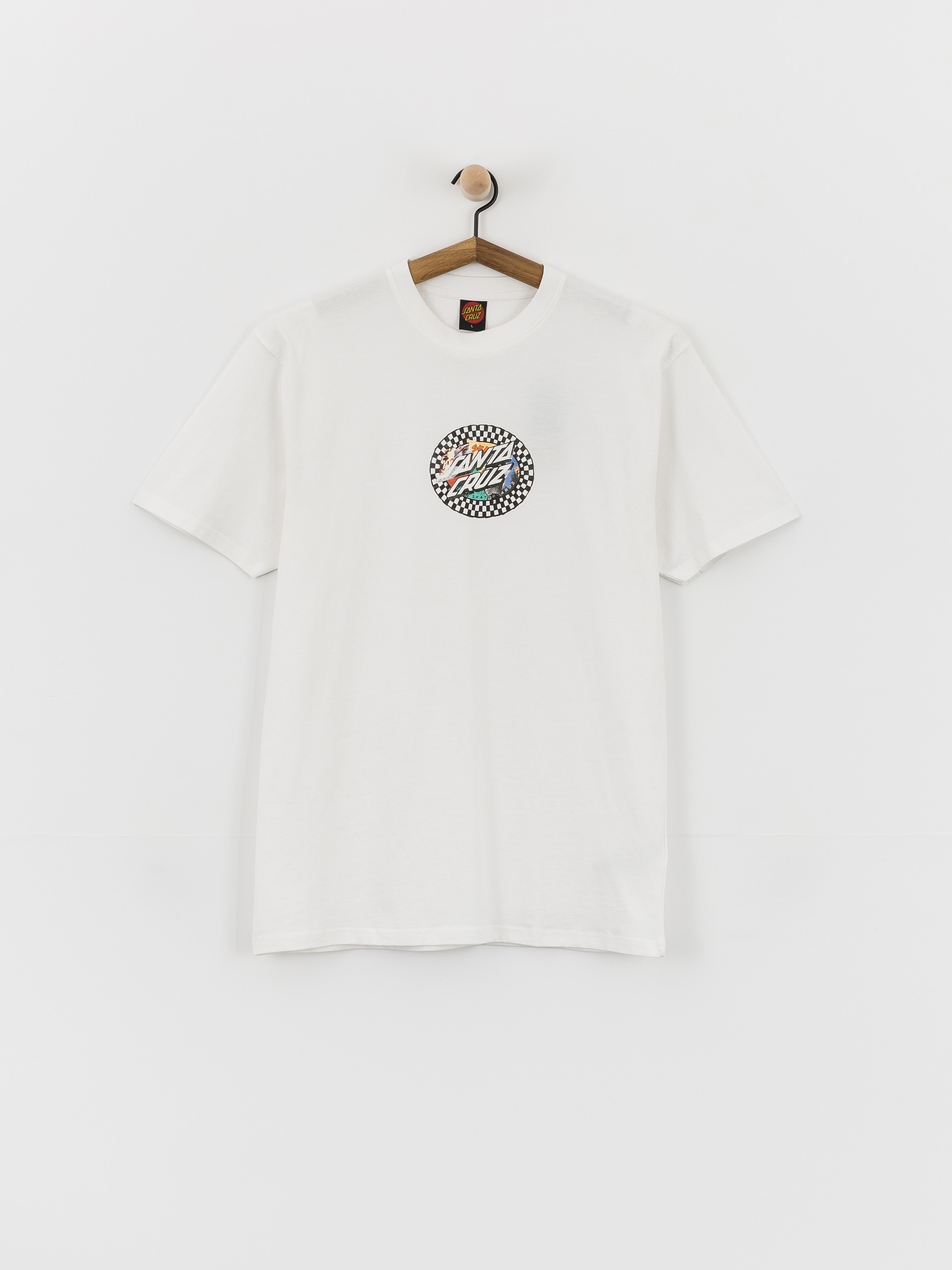 T-shirt Santa Cruz Collage Oval Dot (white)
