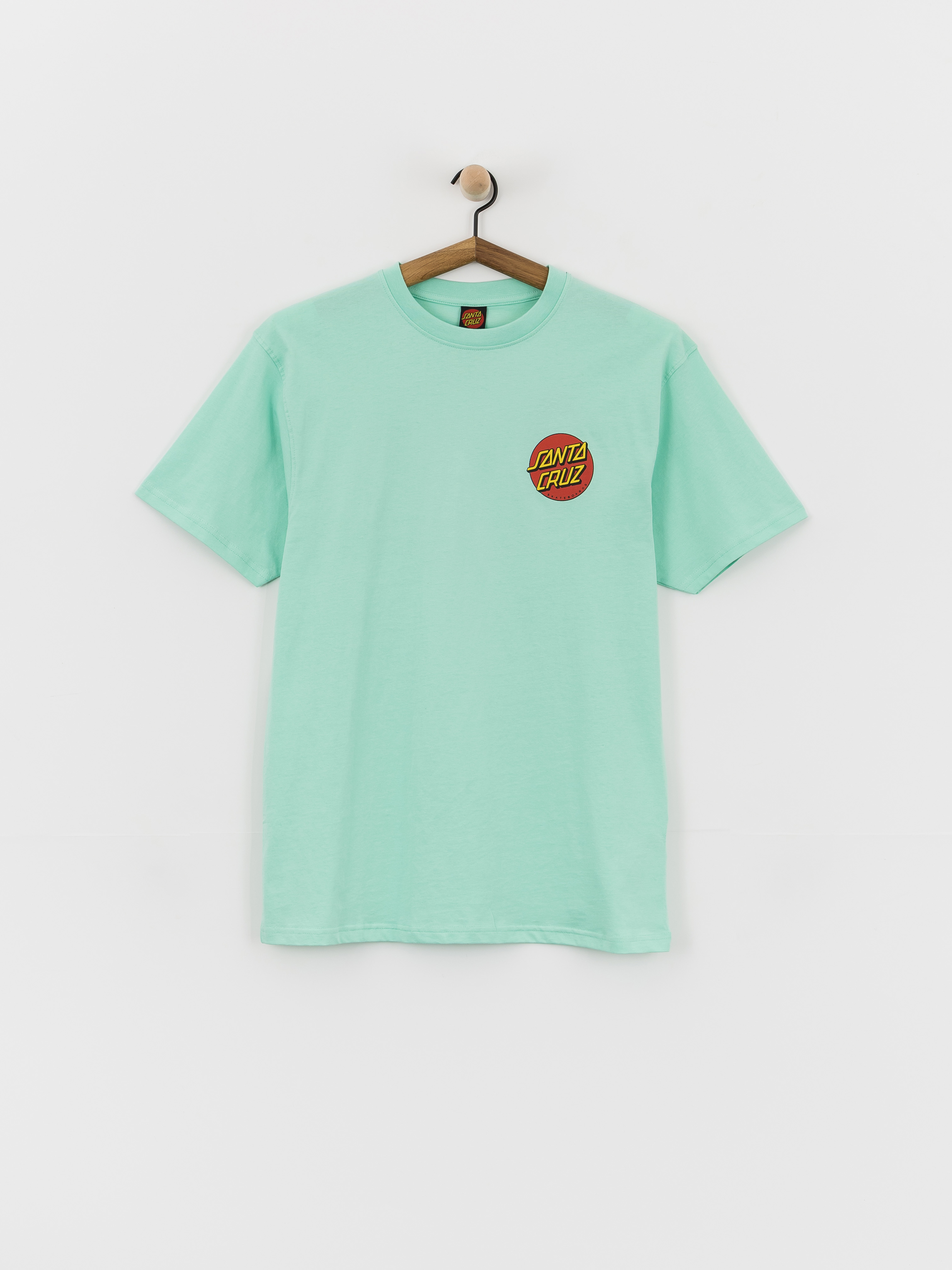 T-shirt Santa Cruz Classic Dot Chest (mint)
