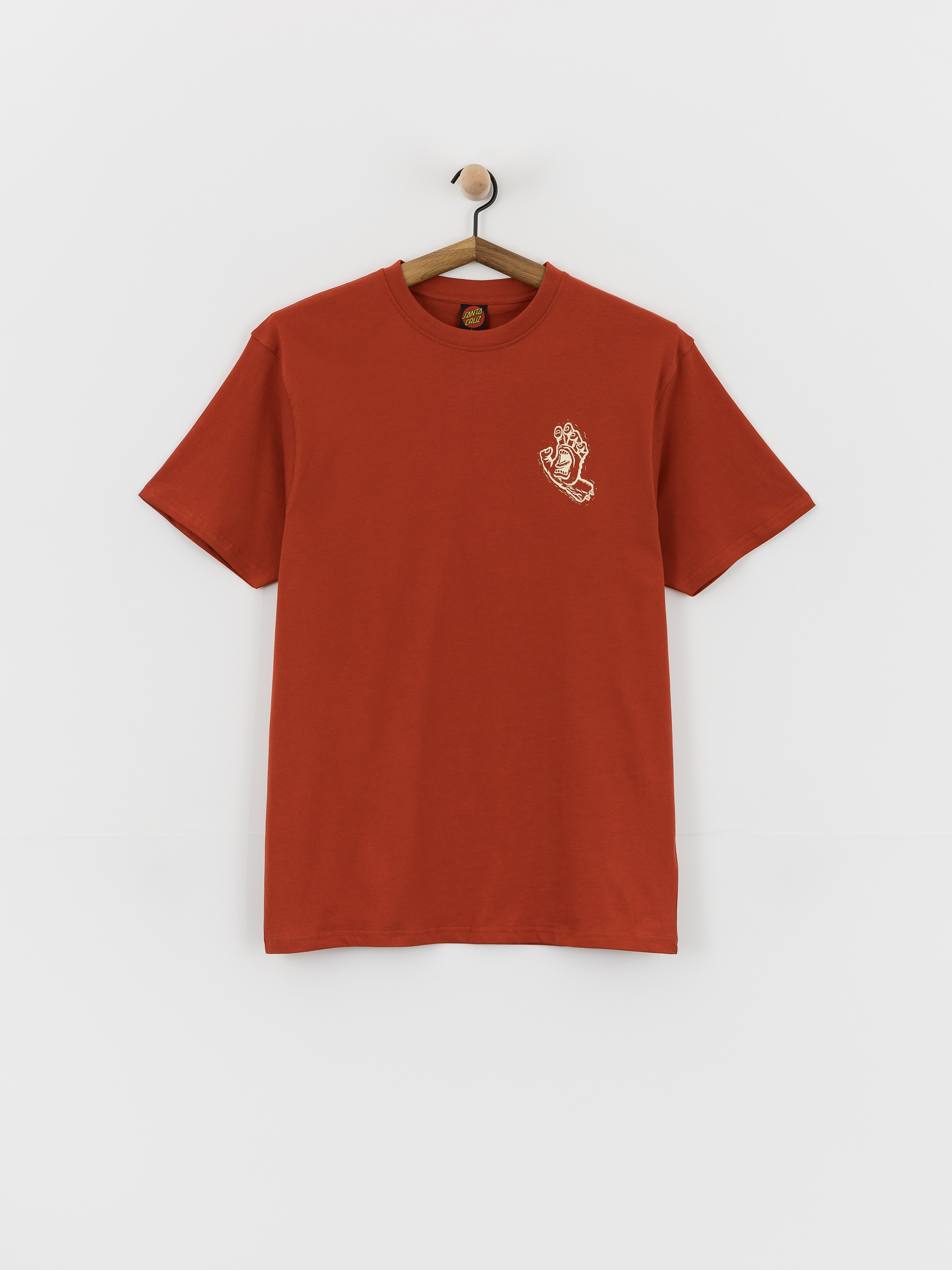 T-shirt Santa Cruz Stamped Screaming Hand (ketchup)