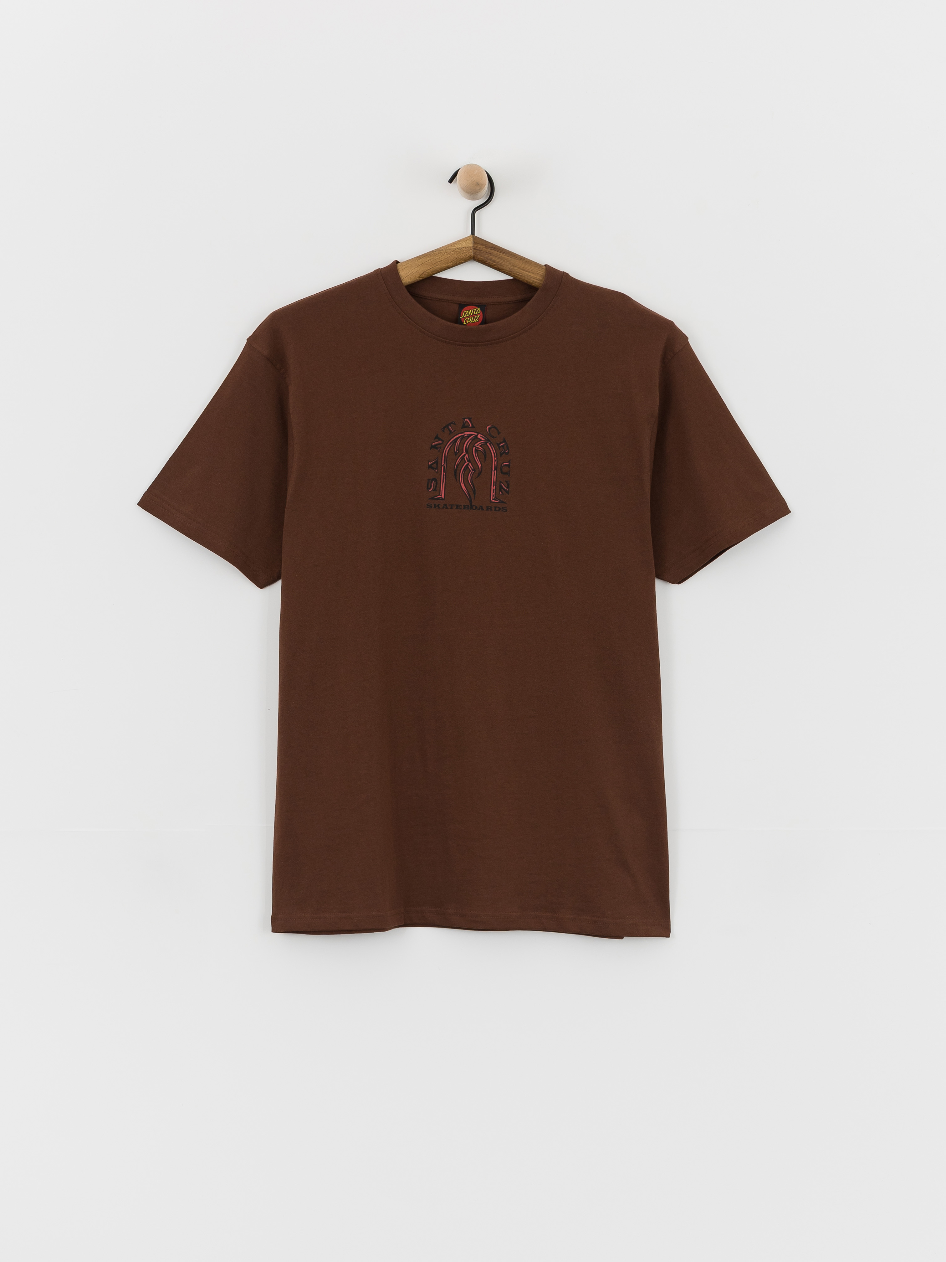 T-shirt Santa Cruz Dressen Tribal Arch Front (coffee)