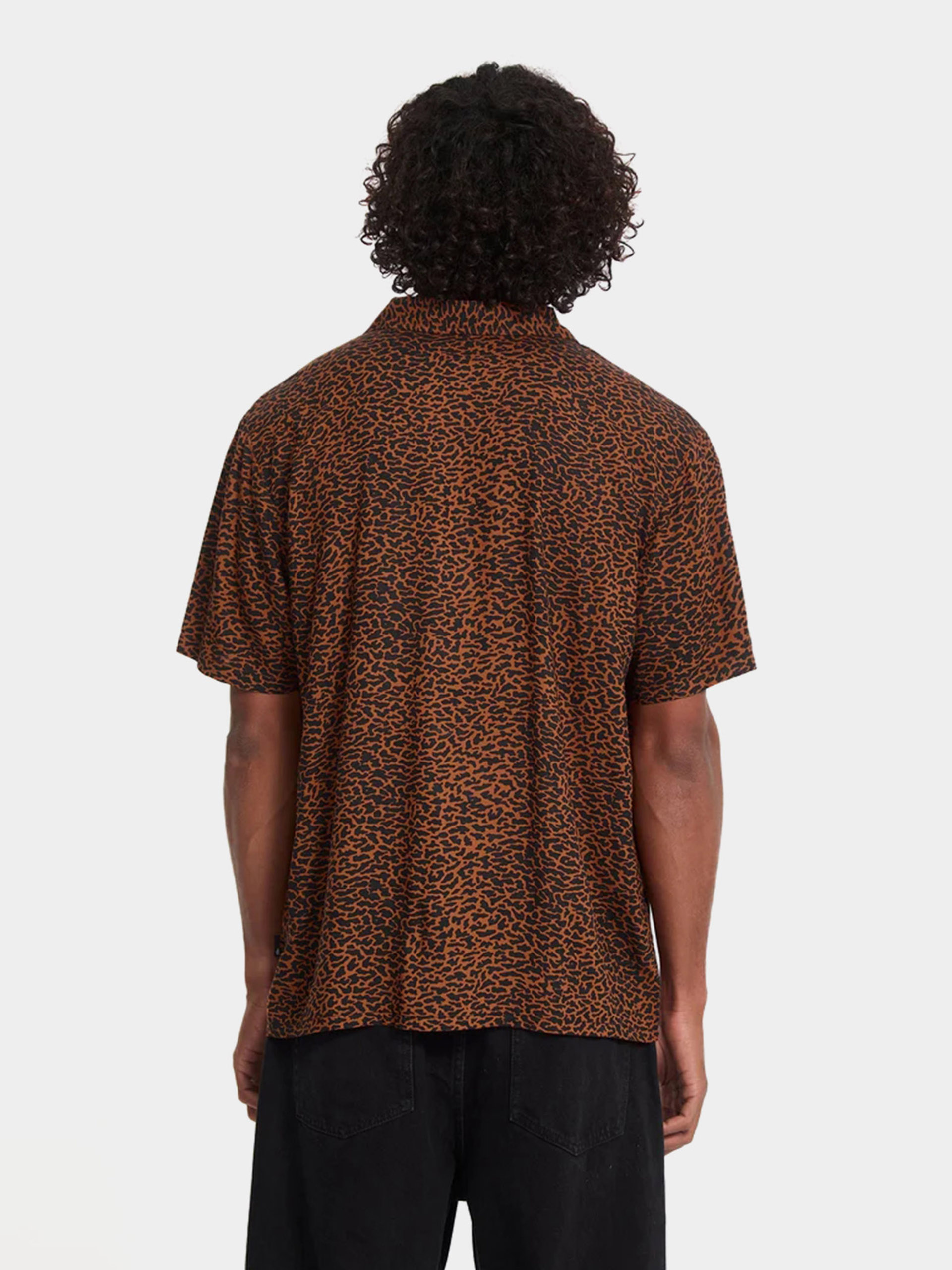 Koszula Volcom Utopias Print (brown horn)