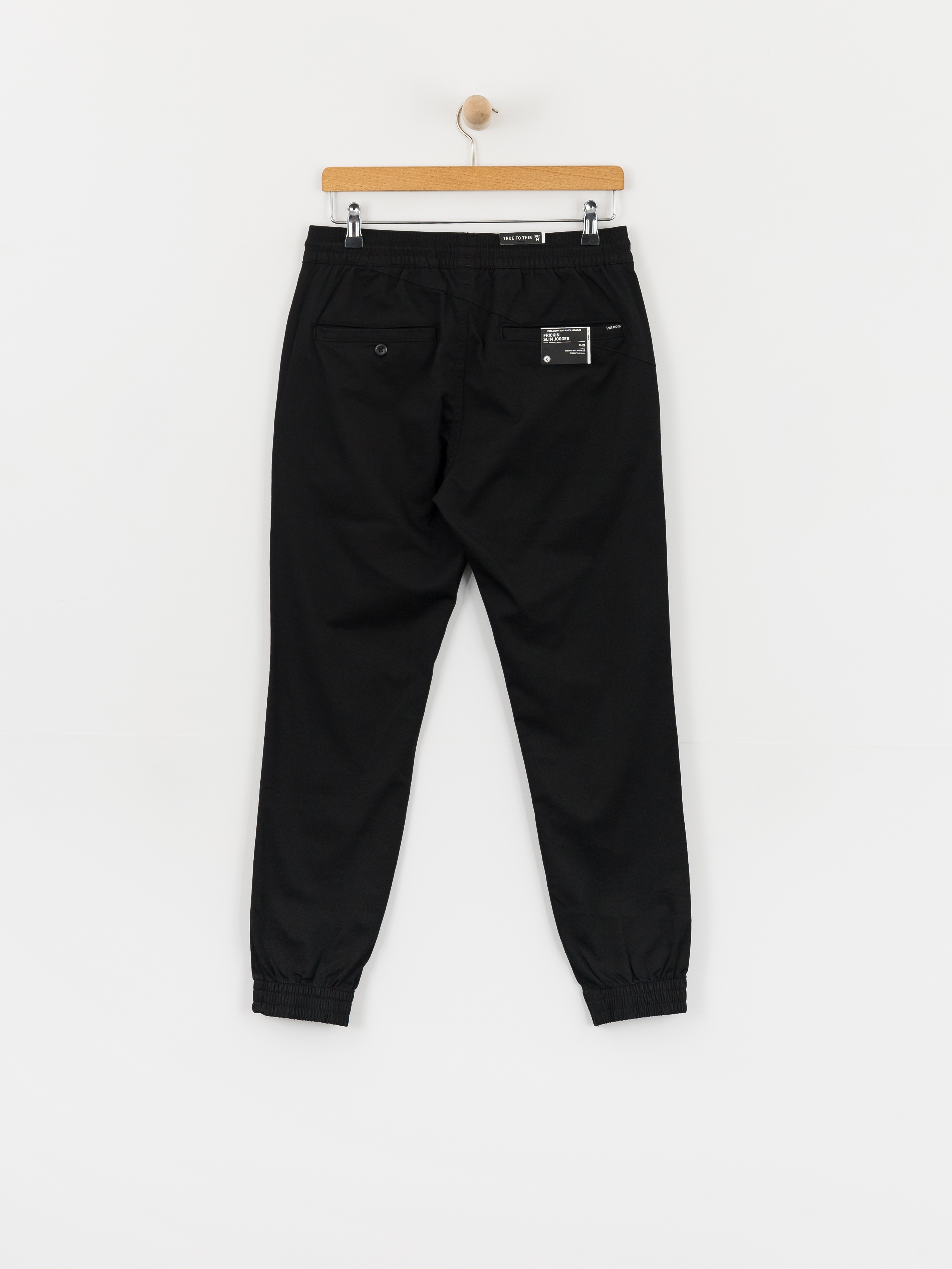 Spodnie Volcom Frickin Slim Jogger (black)