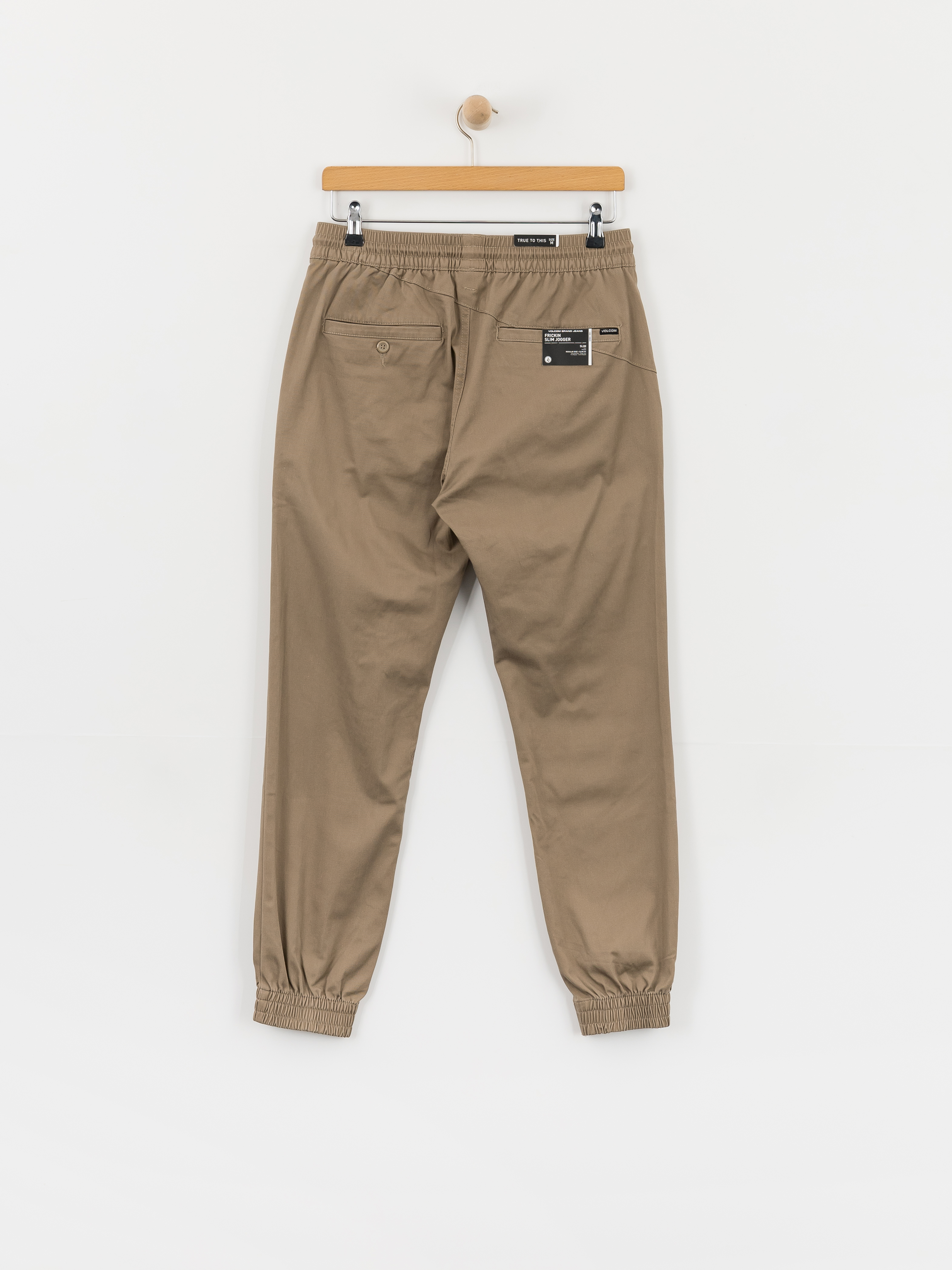 Spodnie Volcom Frickin Slim Jogger (khaki)