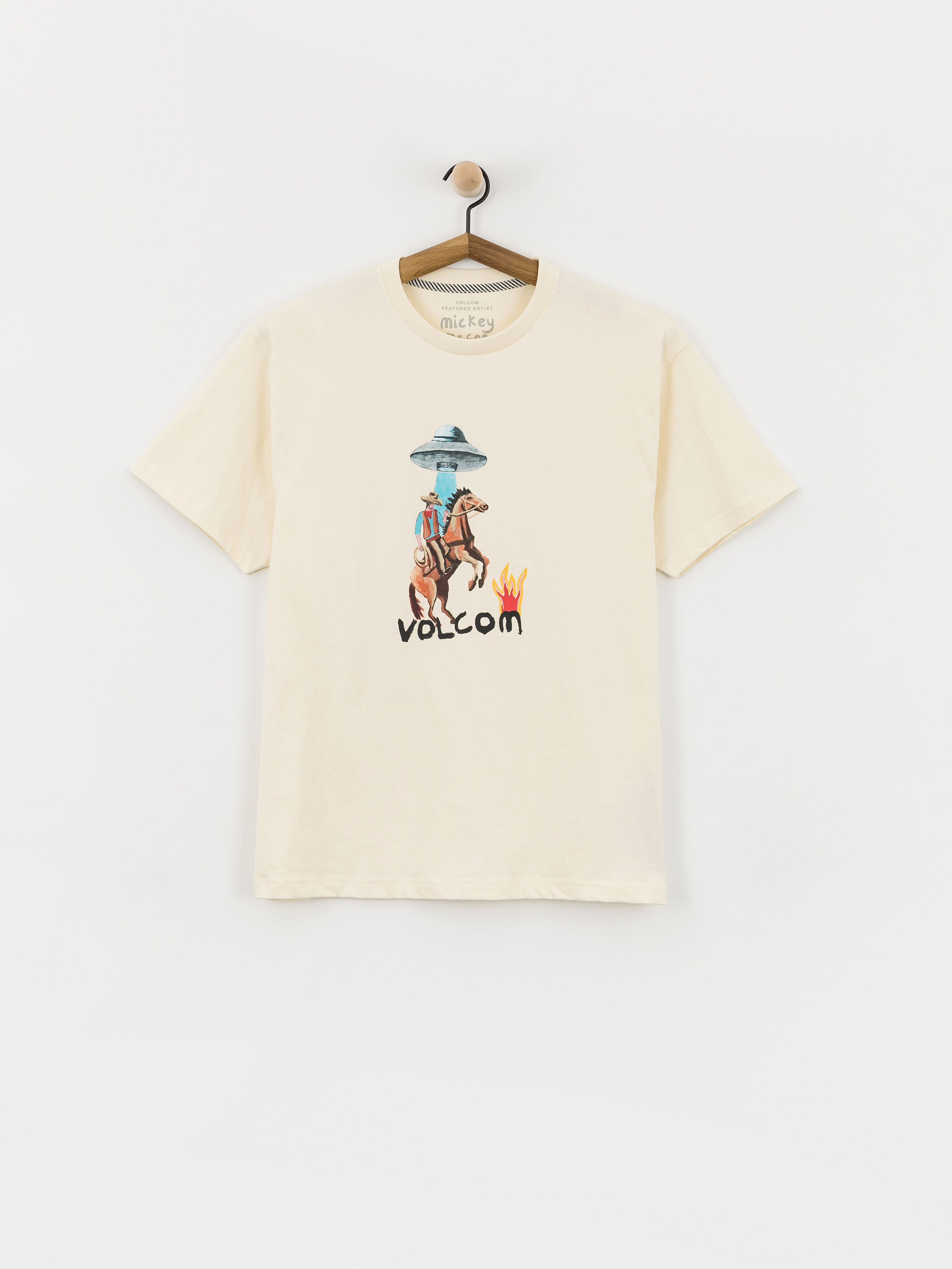 T-shirt Volcom Fa Mickey Mason 1 (dirty white)