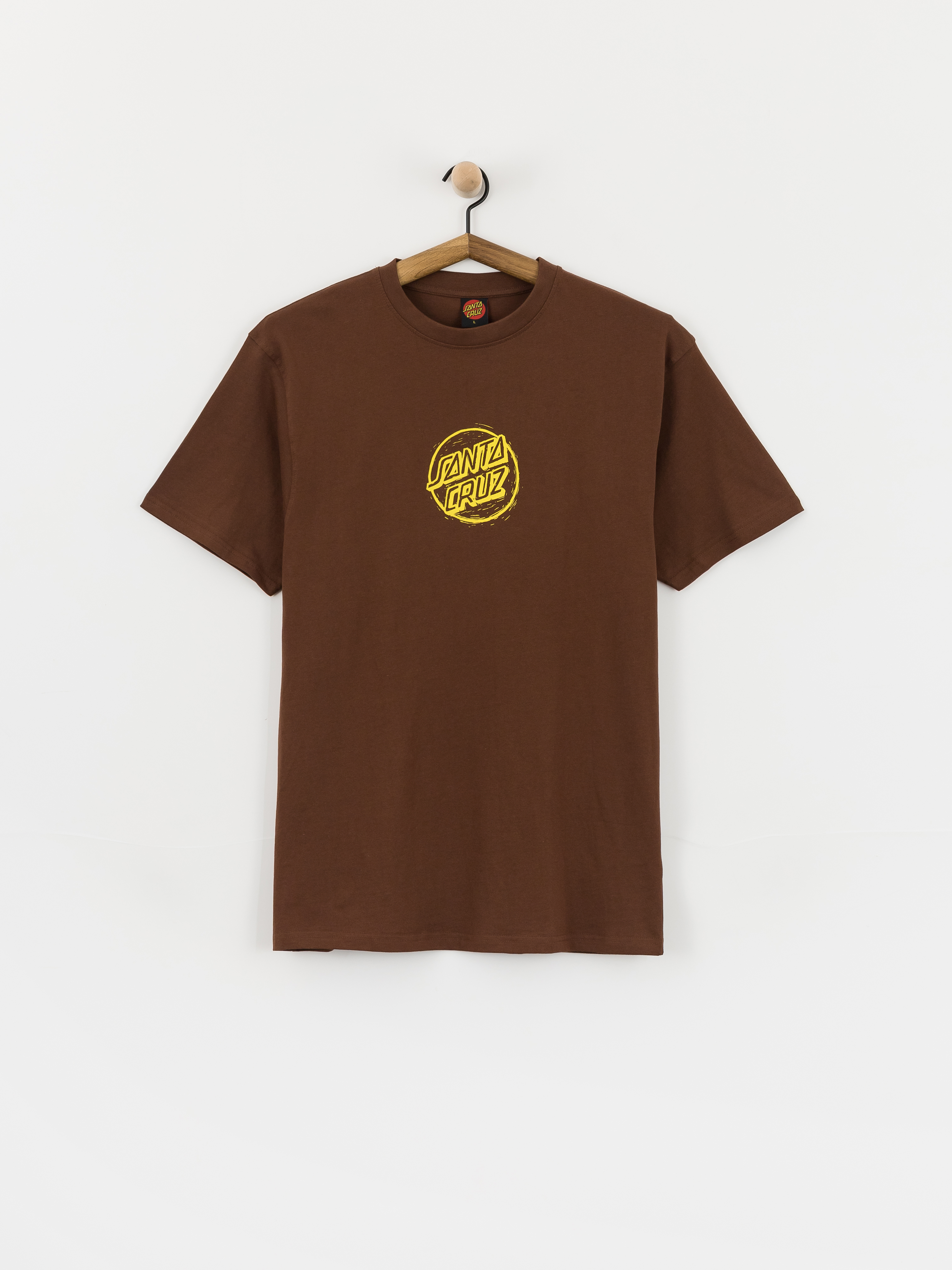 T-shirt Santa Cruz Stamped Opus Front (coffee)