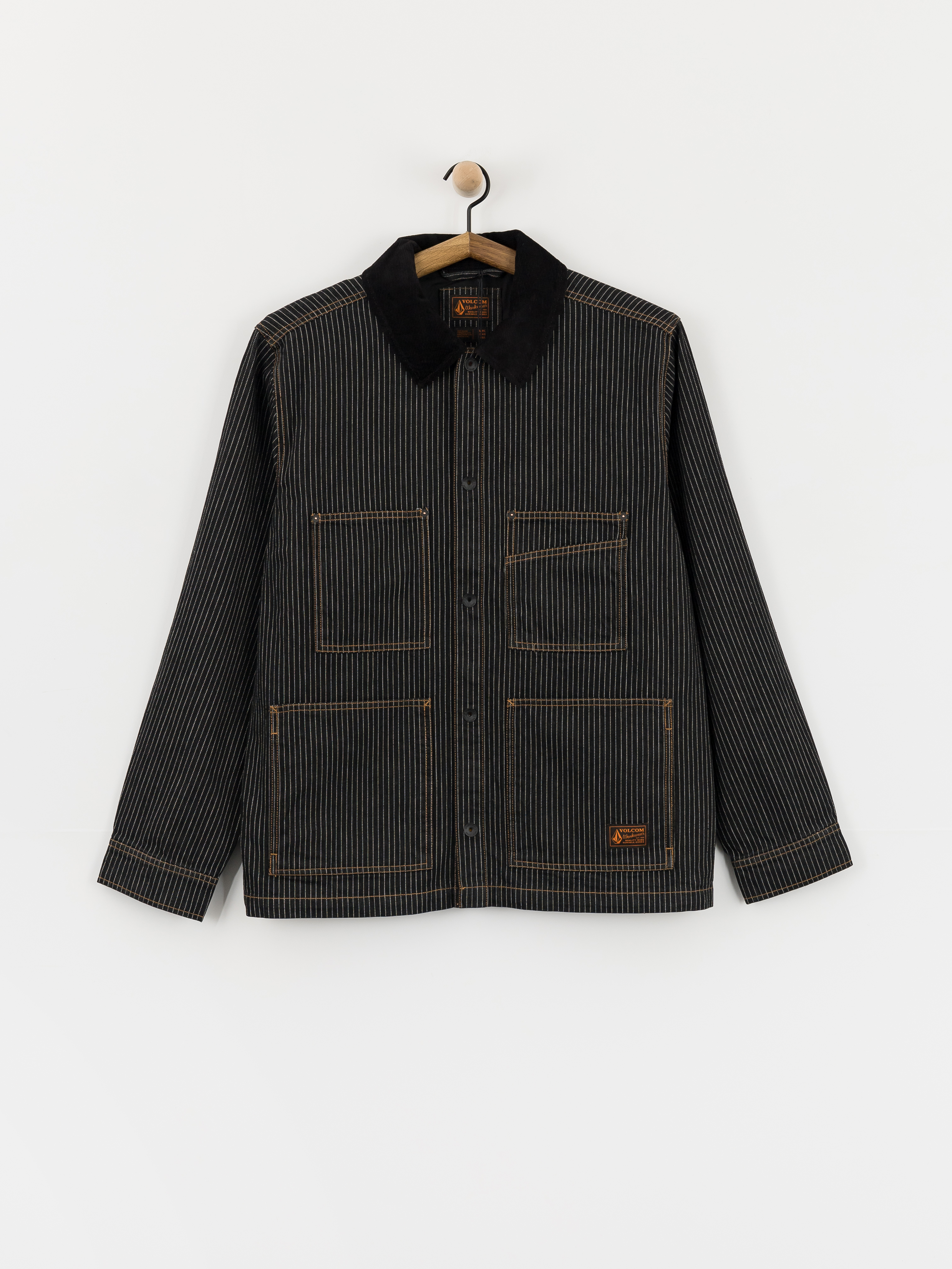 Kurtka Volcom Work Dialed (black stripe)