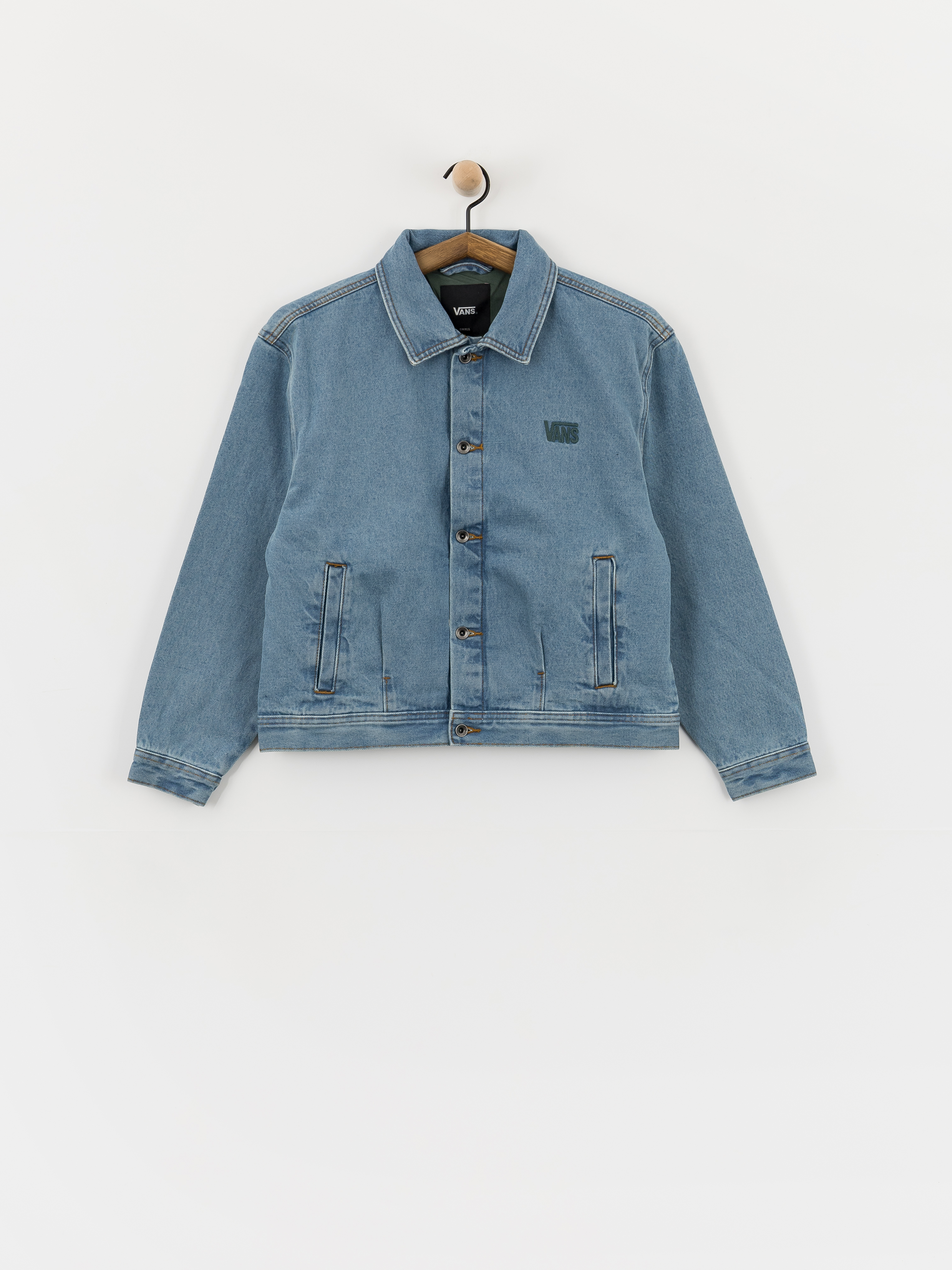 Kurtka Vans Pomona Station Wmn (stonewash/blue)