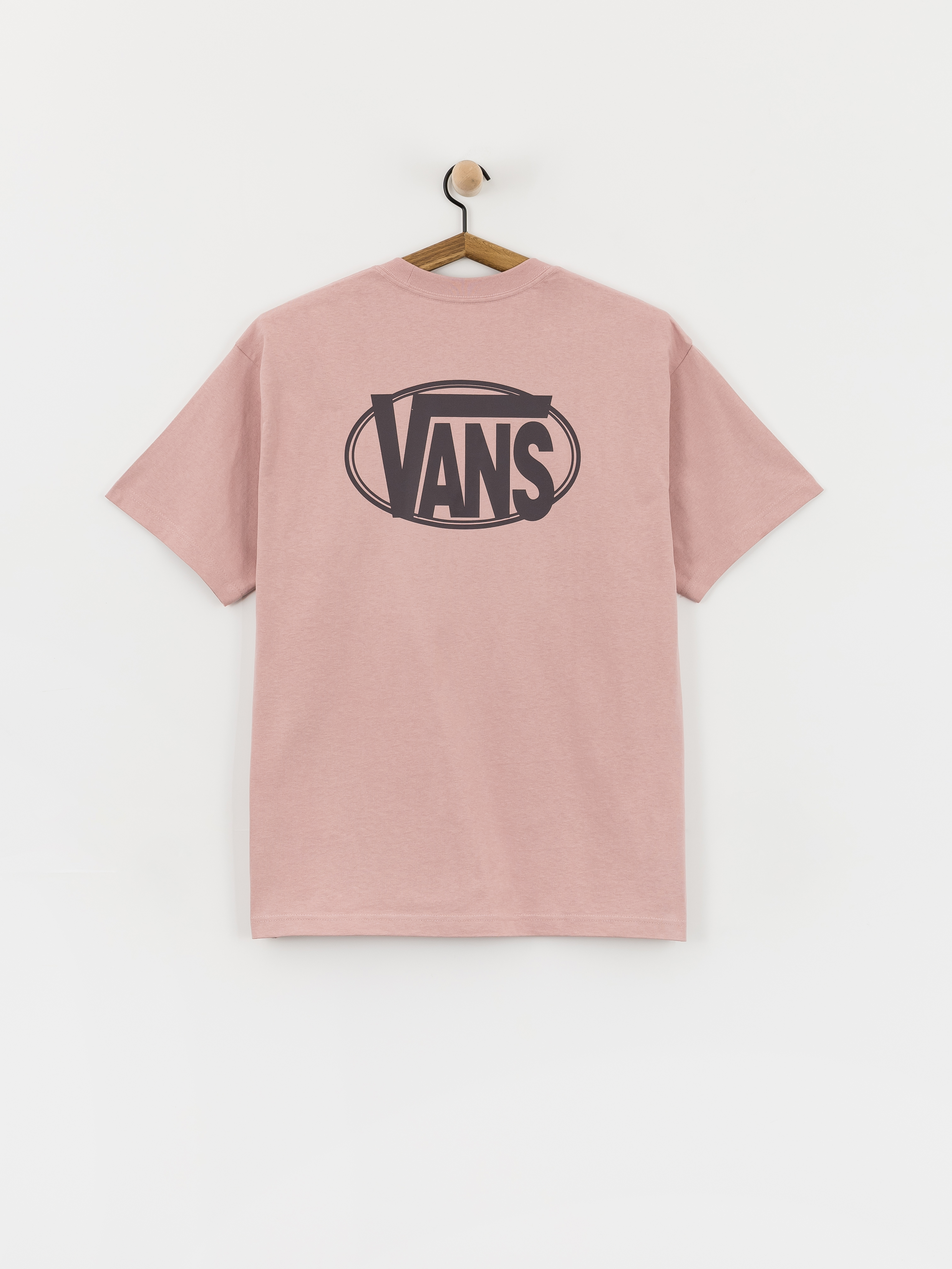 T-shirt Vans Oval Logo Loose (misty mauve)