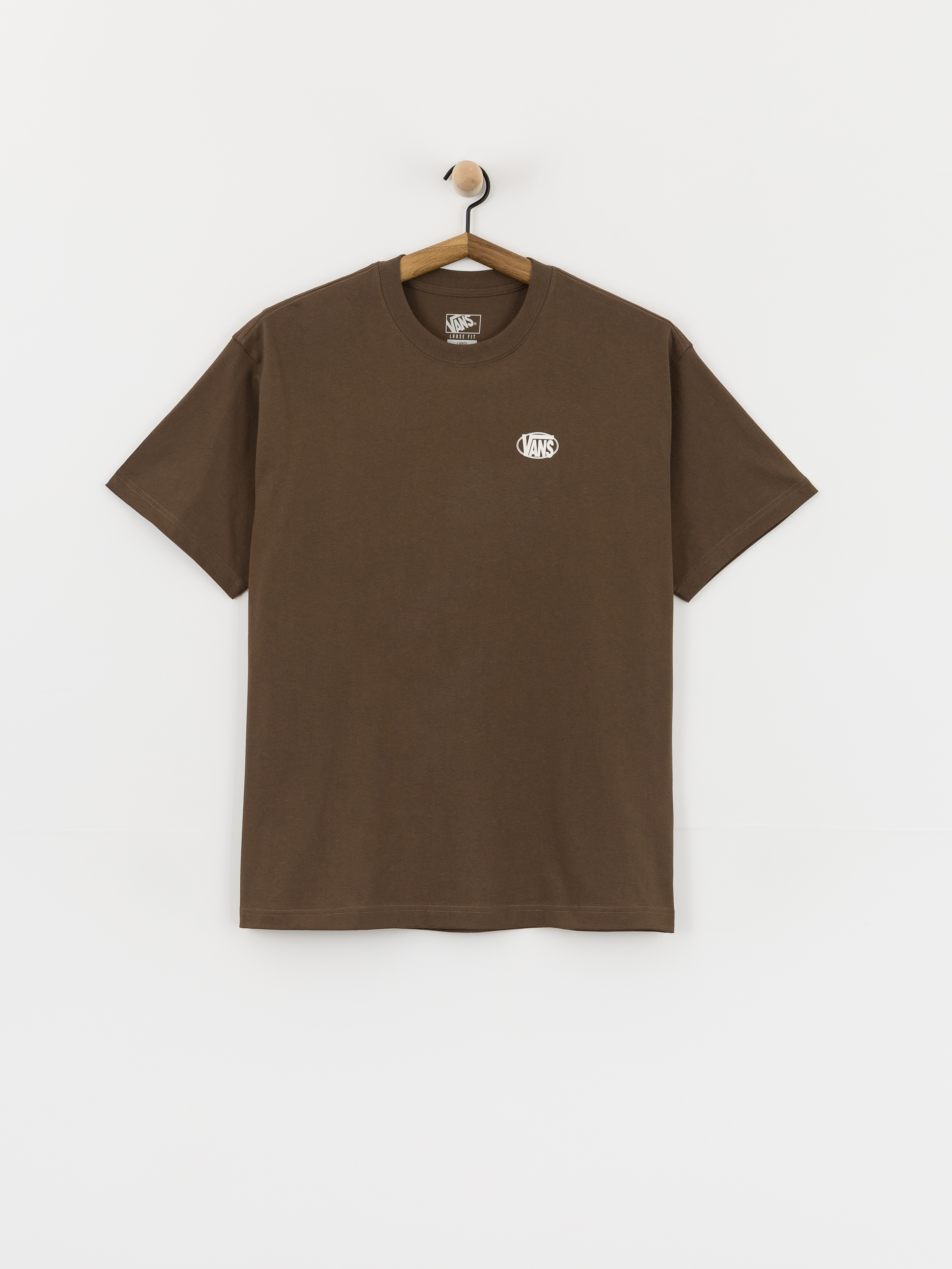 T-shirt Vans Oval Logo Loose (vintage cocoa)