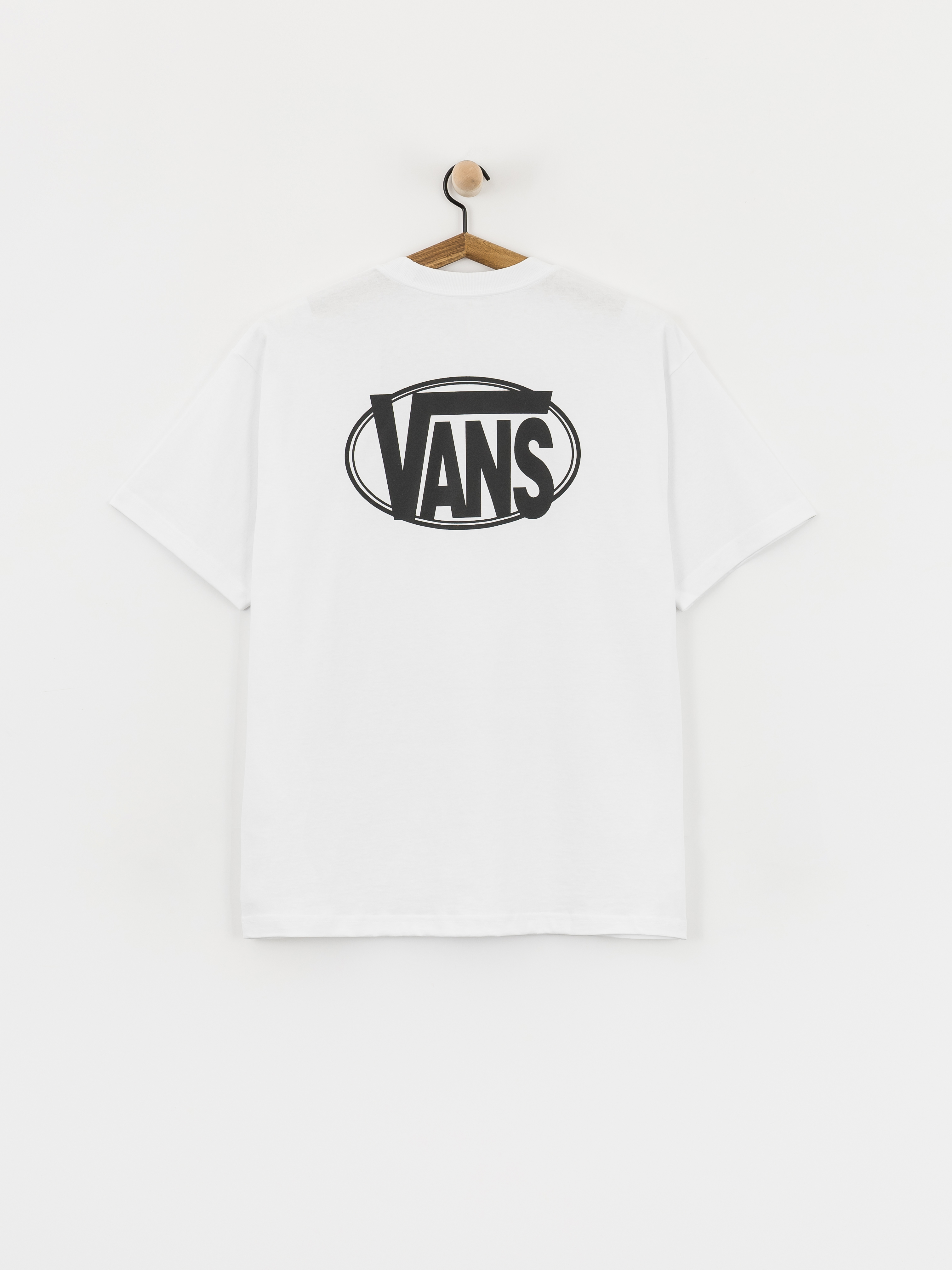 T-shirt Vans Oval Logo Loose (white)