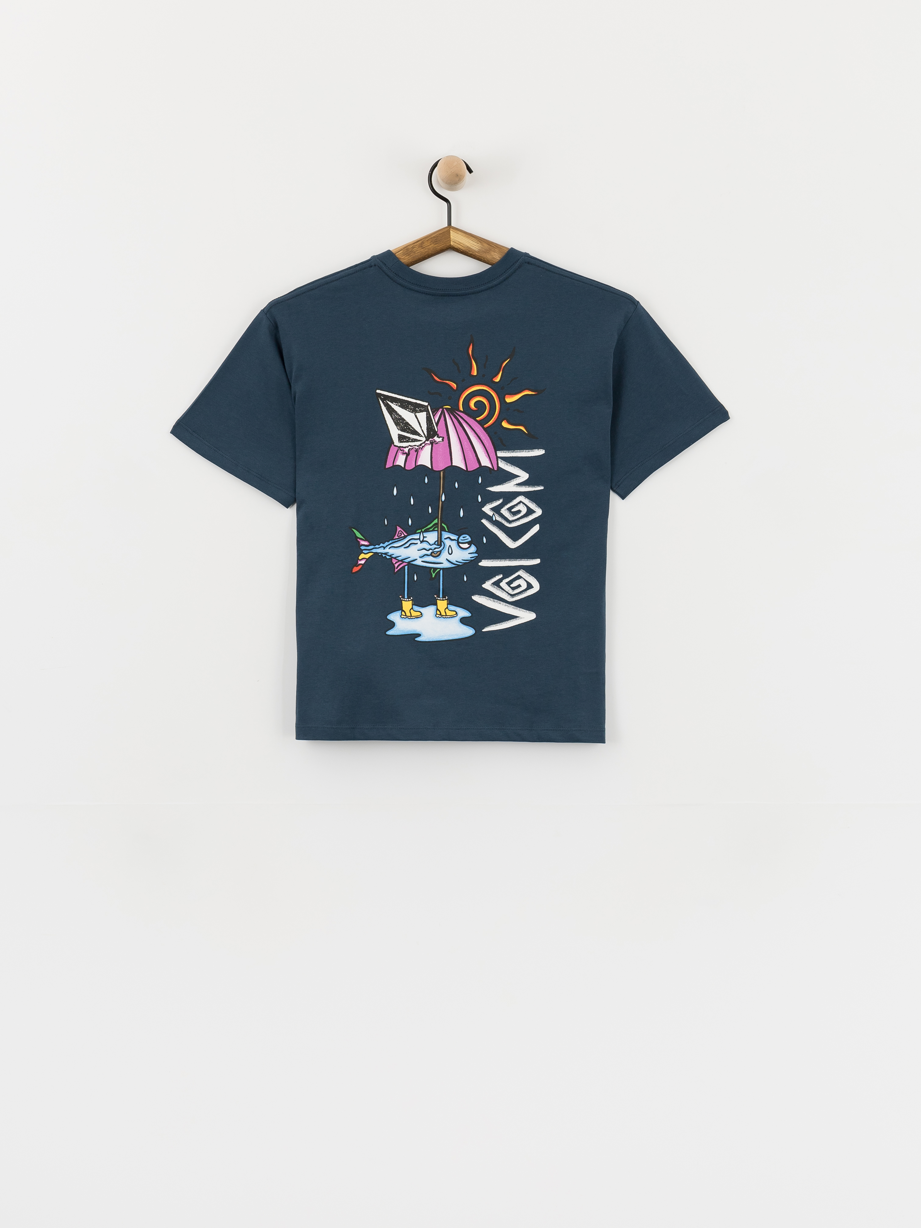 T-shirt Volcom Sunfish Bsc JR (dust bowl indigo)