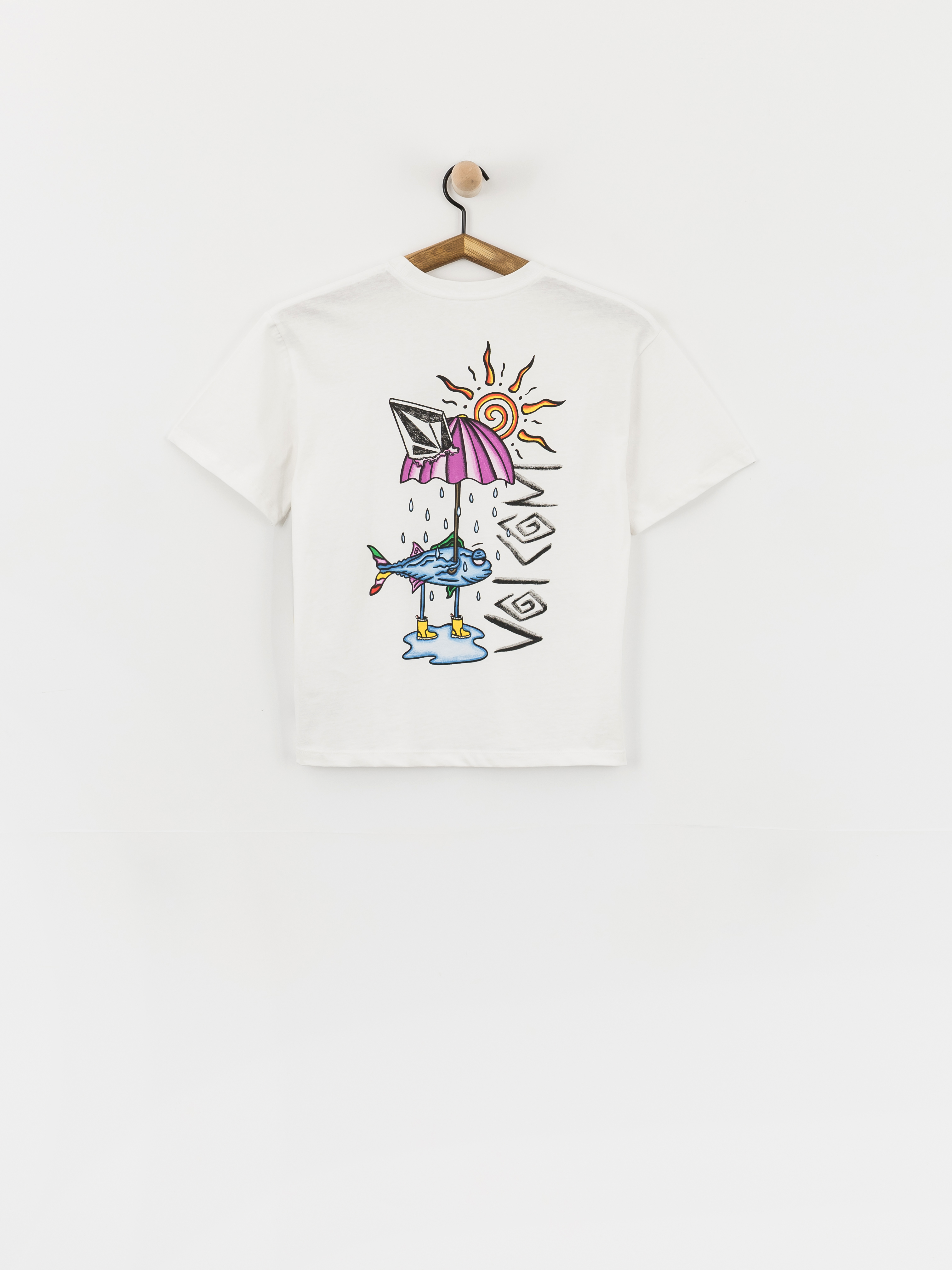T-shirt Volcom Sunfish Bsc JR (white)