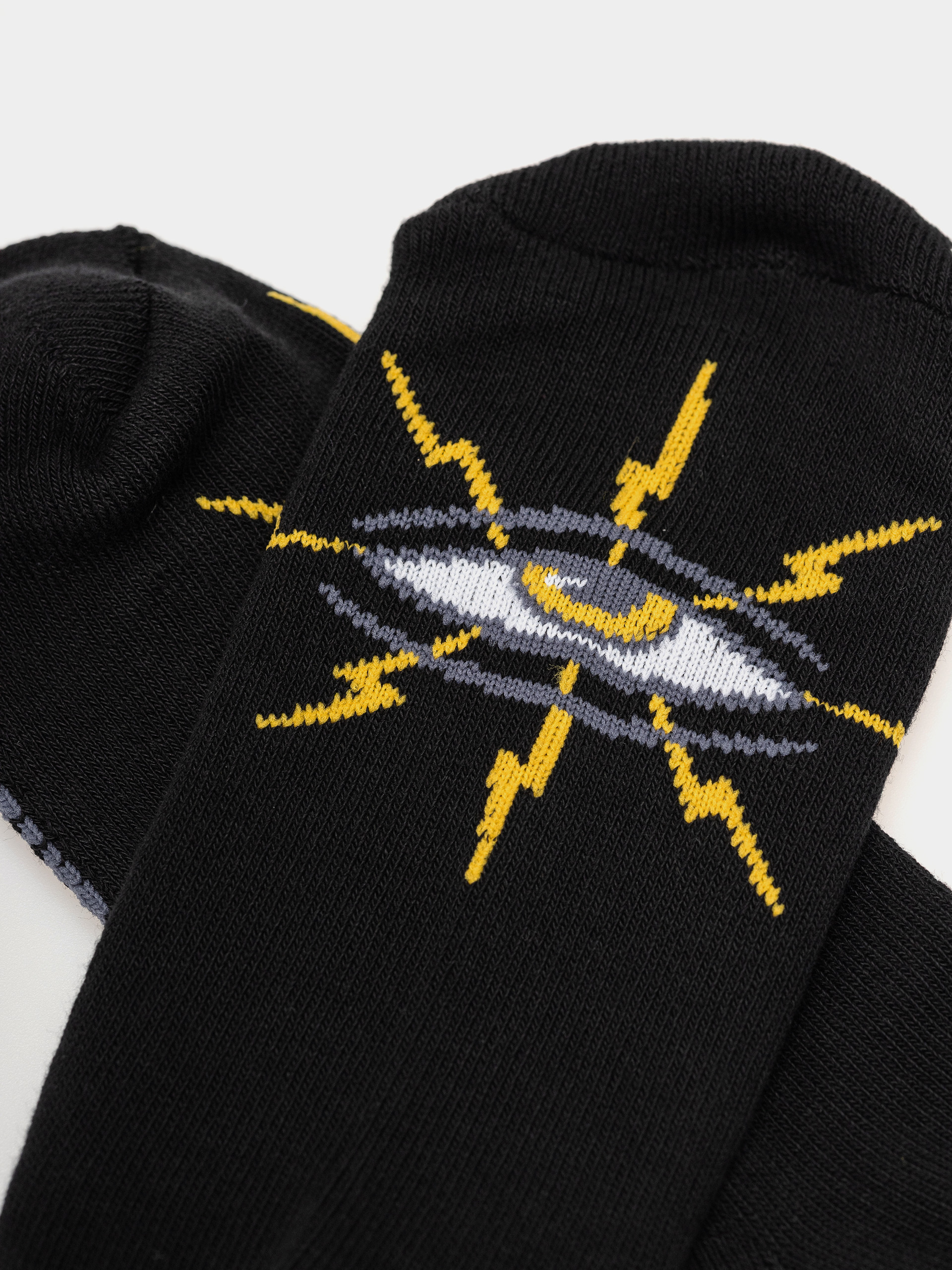 Skarpetki Toy Machine Lightening Eye (black)