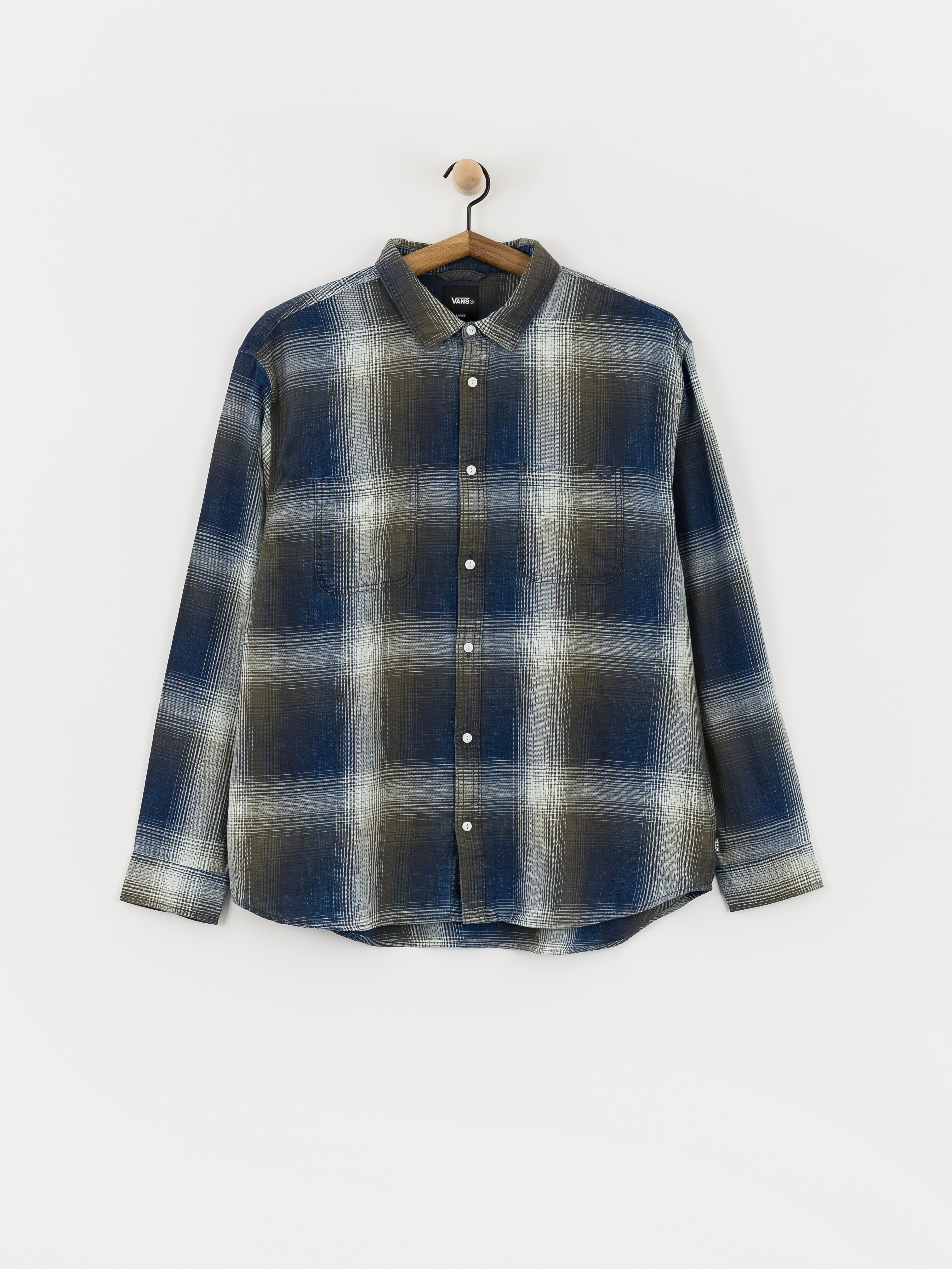 Koszula Vans Indigo Plaid (mossy olive)