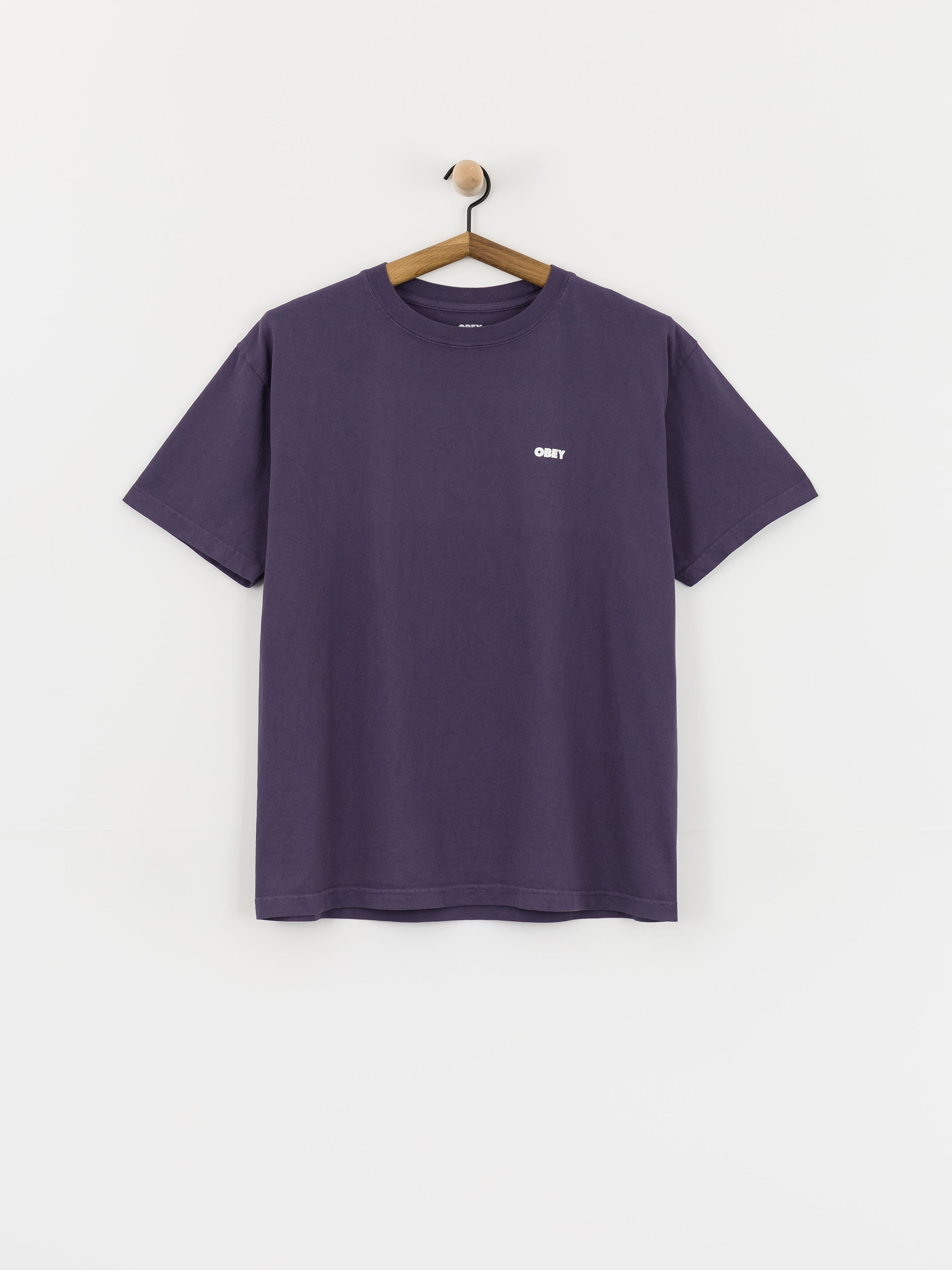 T-shirt OBEY Bold Icon Face (pigment purple velvet)